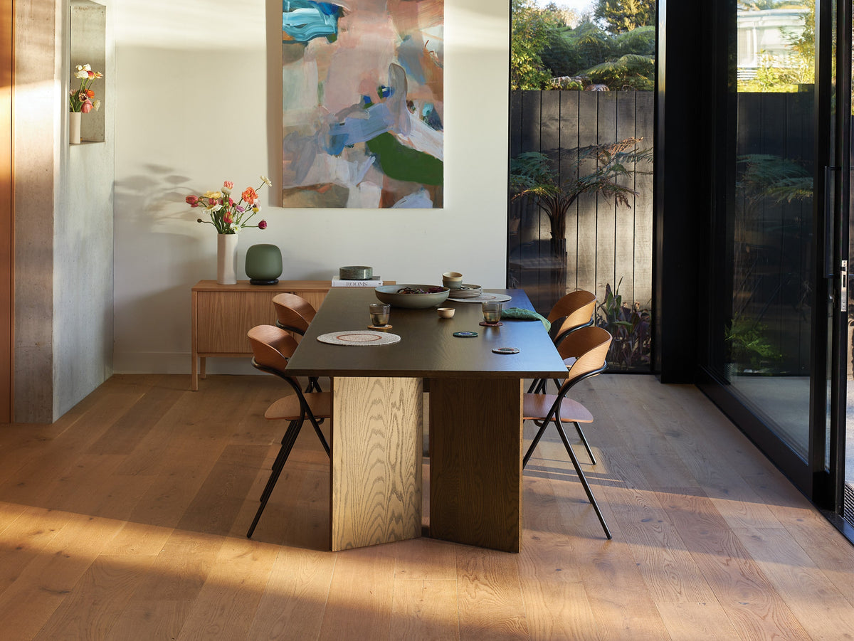 Tatamu Table Smoked Oak / 260x100x73cmh