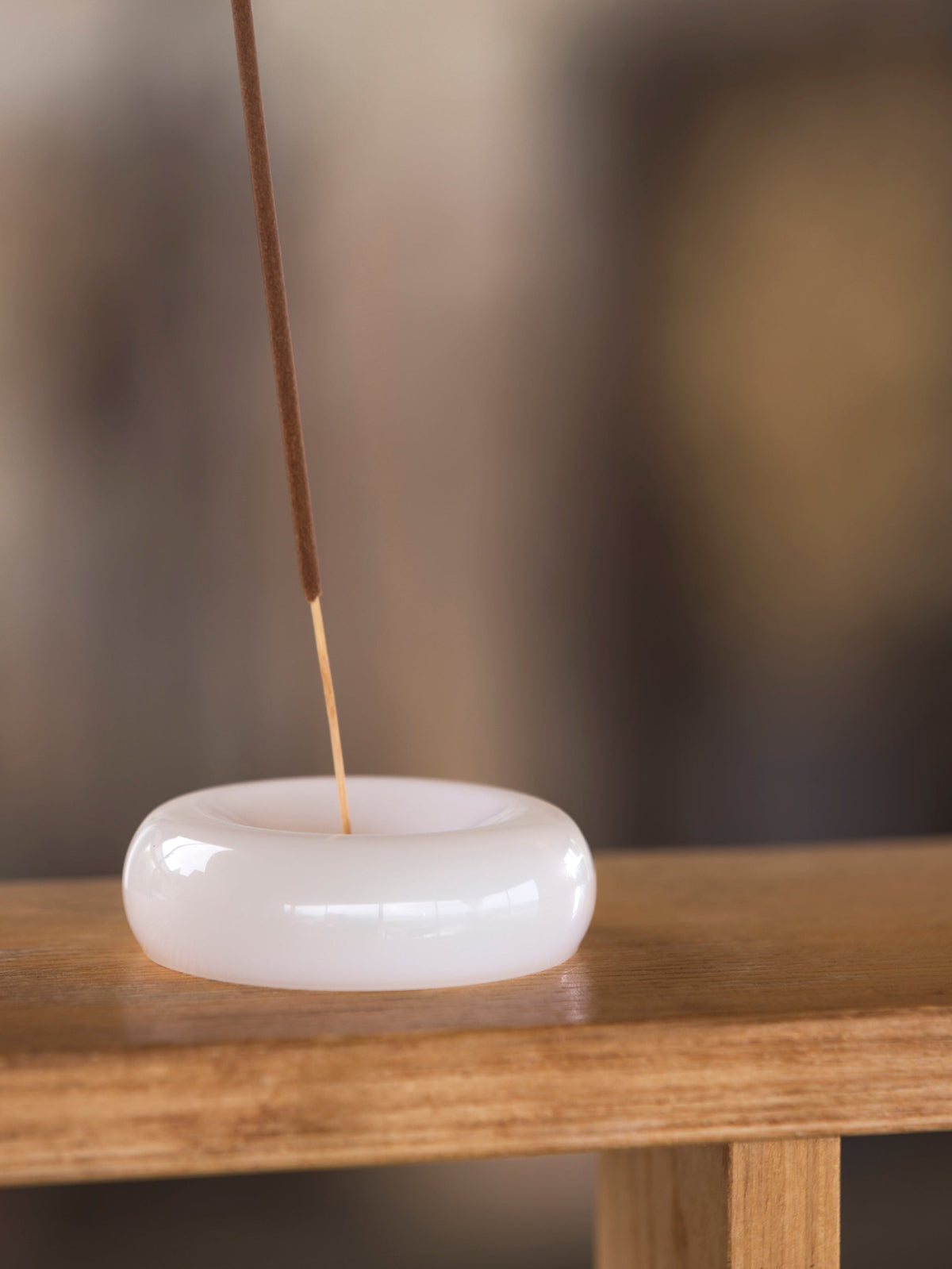 Haze Incense Holder Jade White / One Size