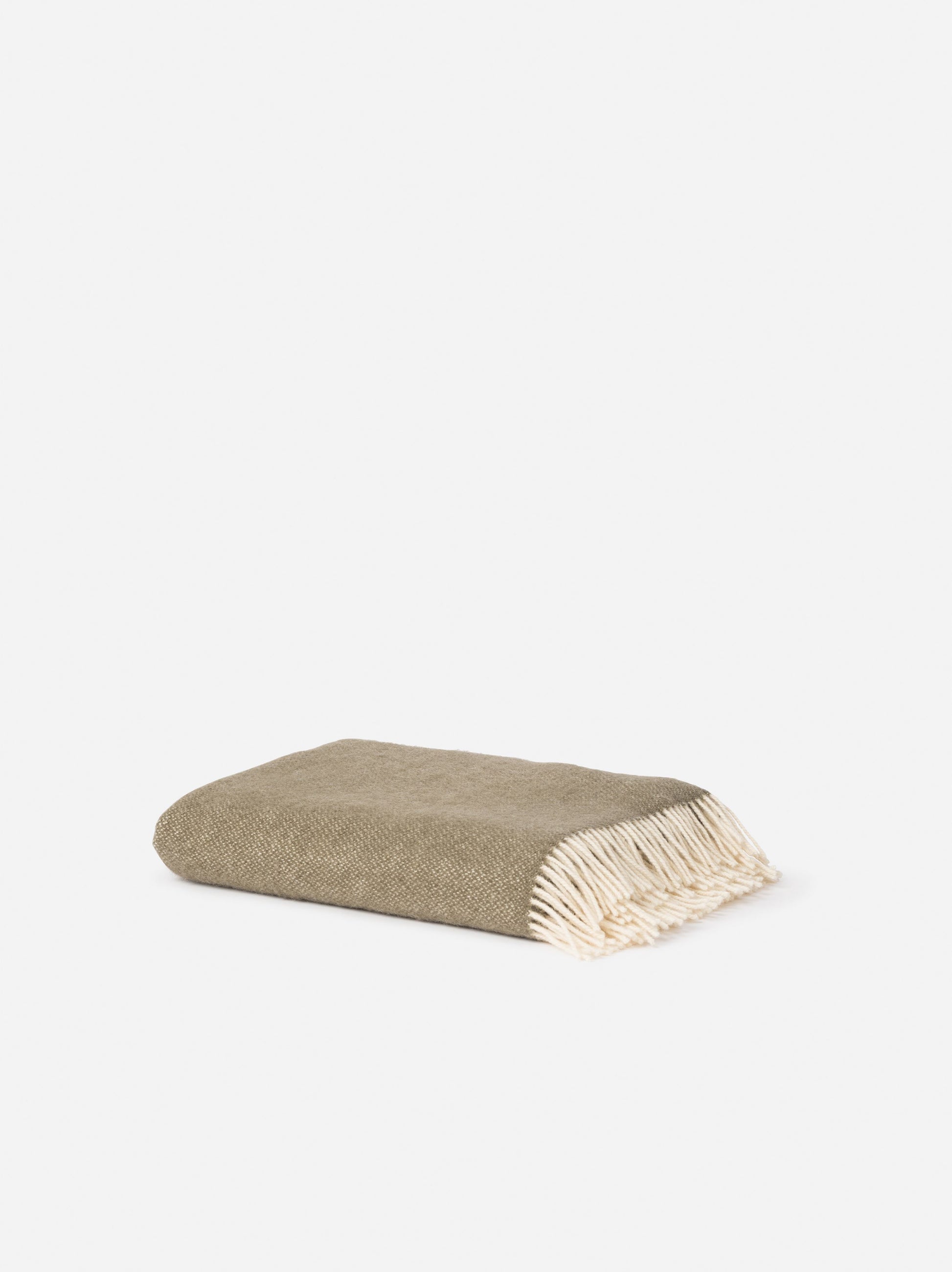 Wool Throw Matcha / 130x180cm