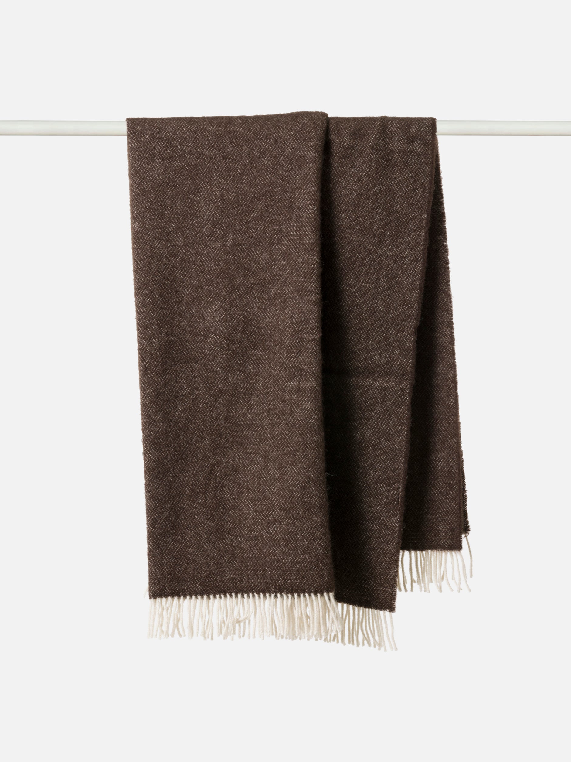 Wool Throw Cocoa / 130x180cm