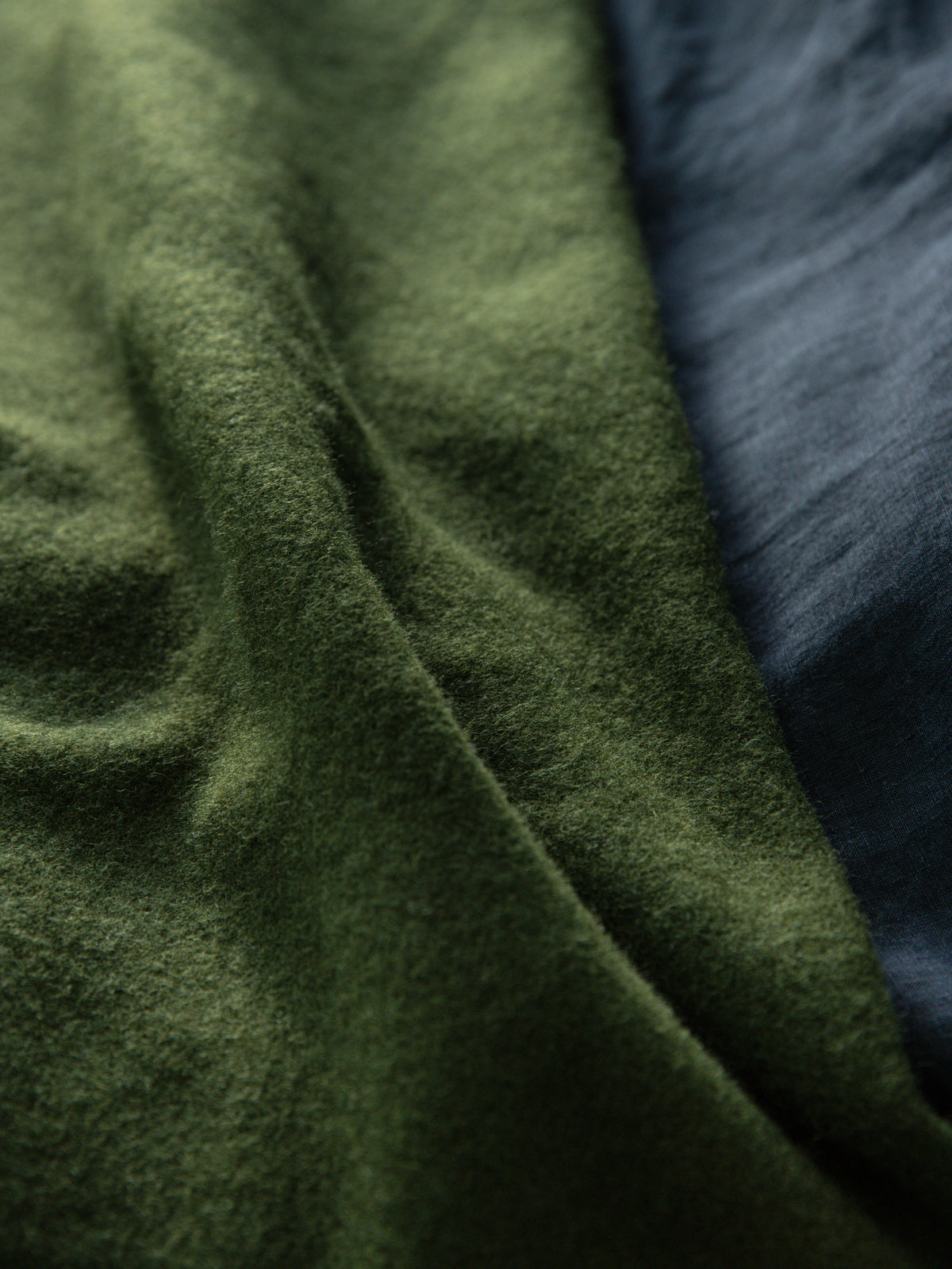 Wool Blanket Moss / Small