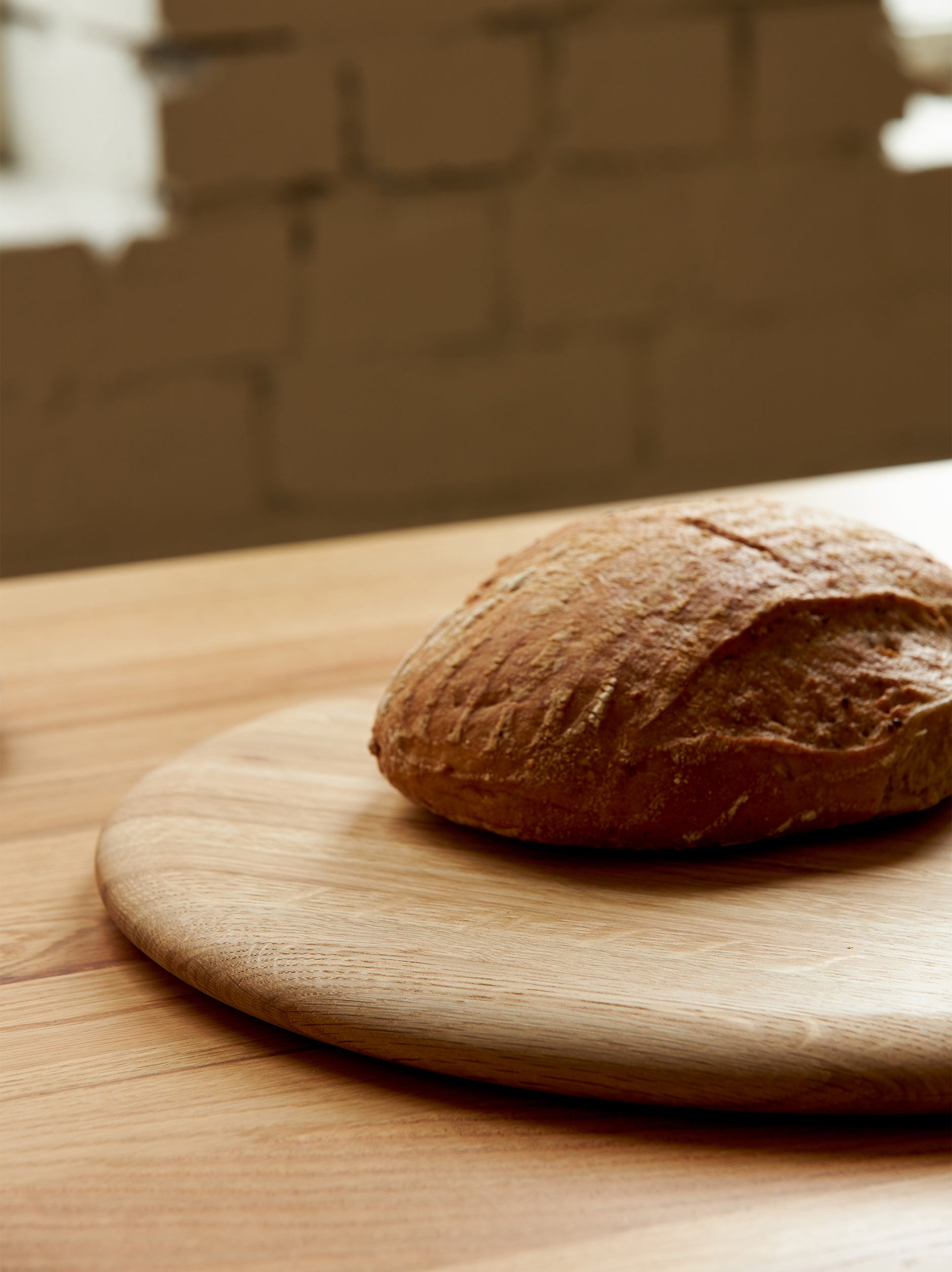 Sampa Round Board Oak / Large