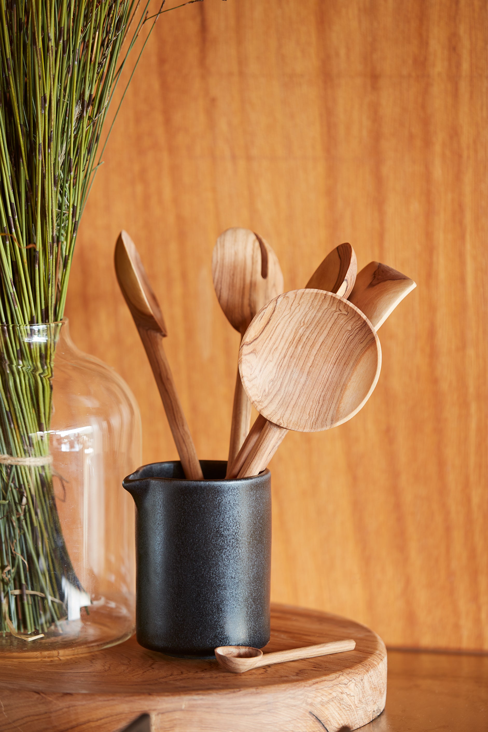 Asili x Citta Rice Spoon Olive Wood / One Size