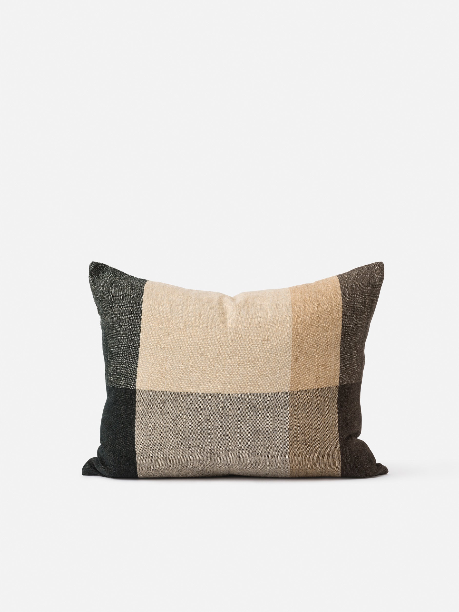 Morandi Handwoven Linen Cushion Cover Multi / 55x45cm