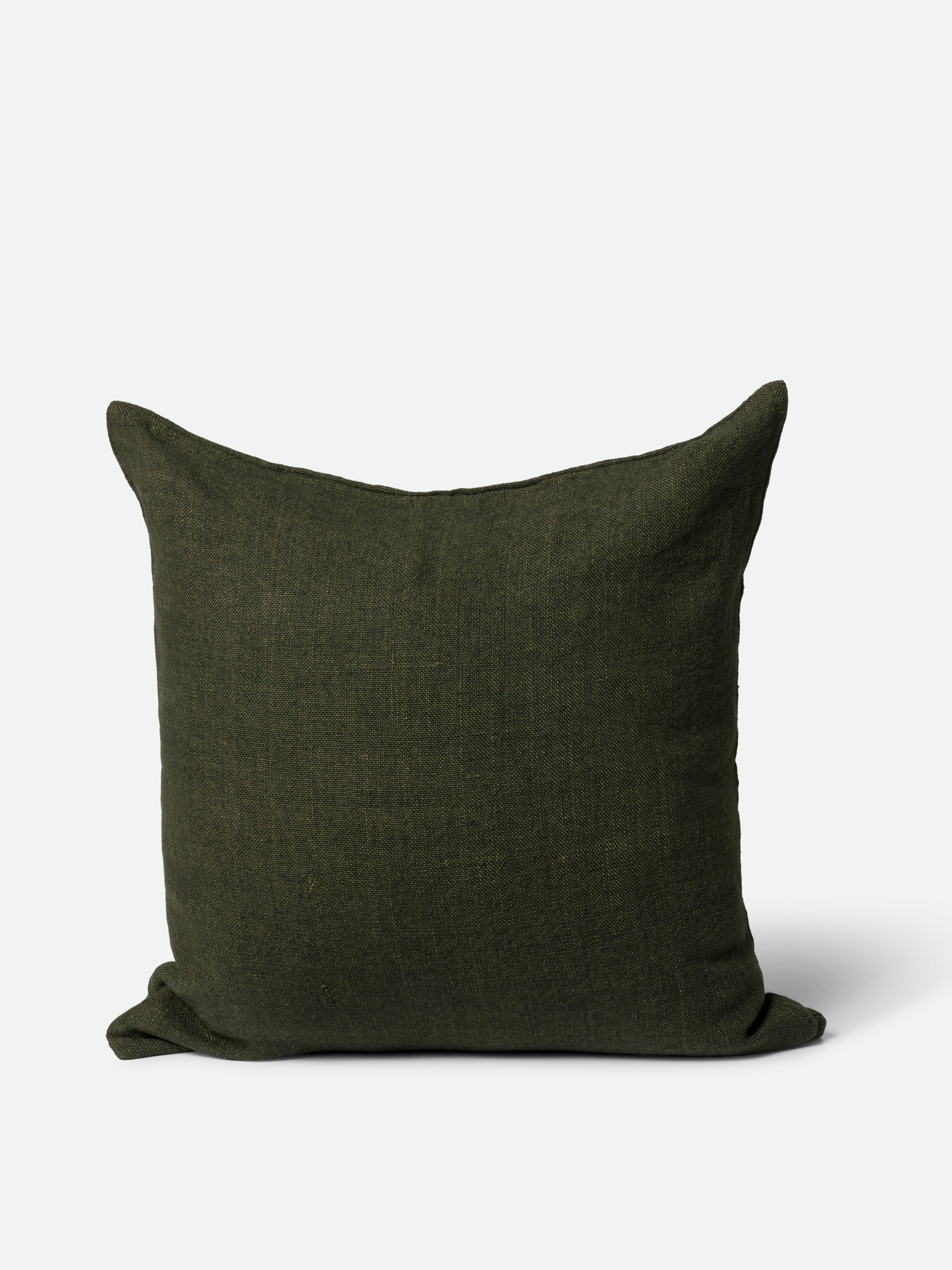Heavy Linen Cushion Cover Ivy / 55x55cm