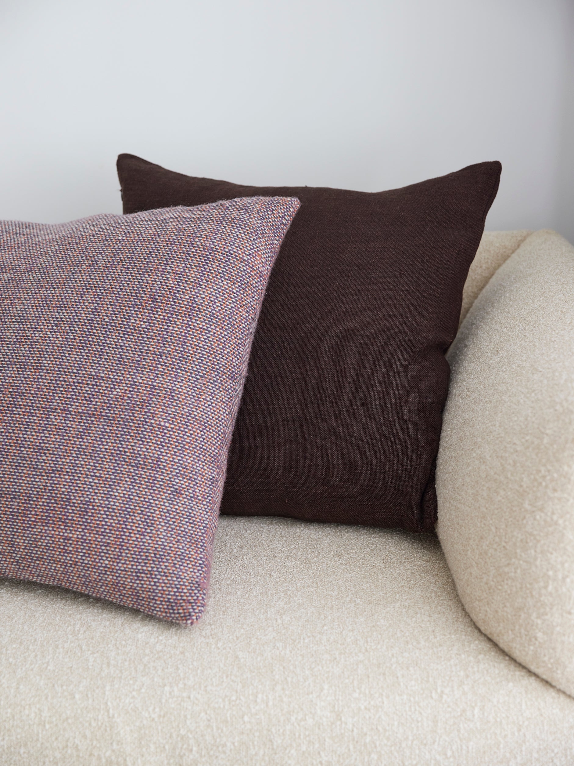 Heavy Linen Cushion Cover Rye / 55x55cm