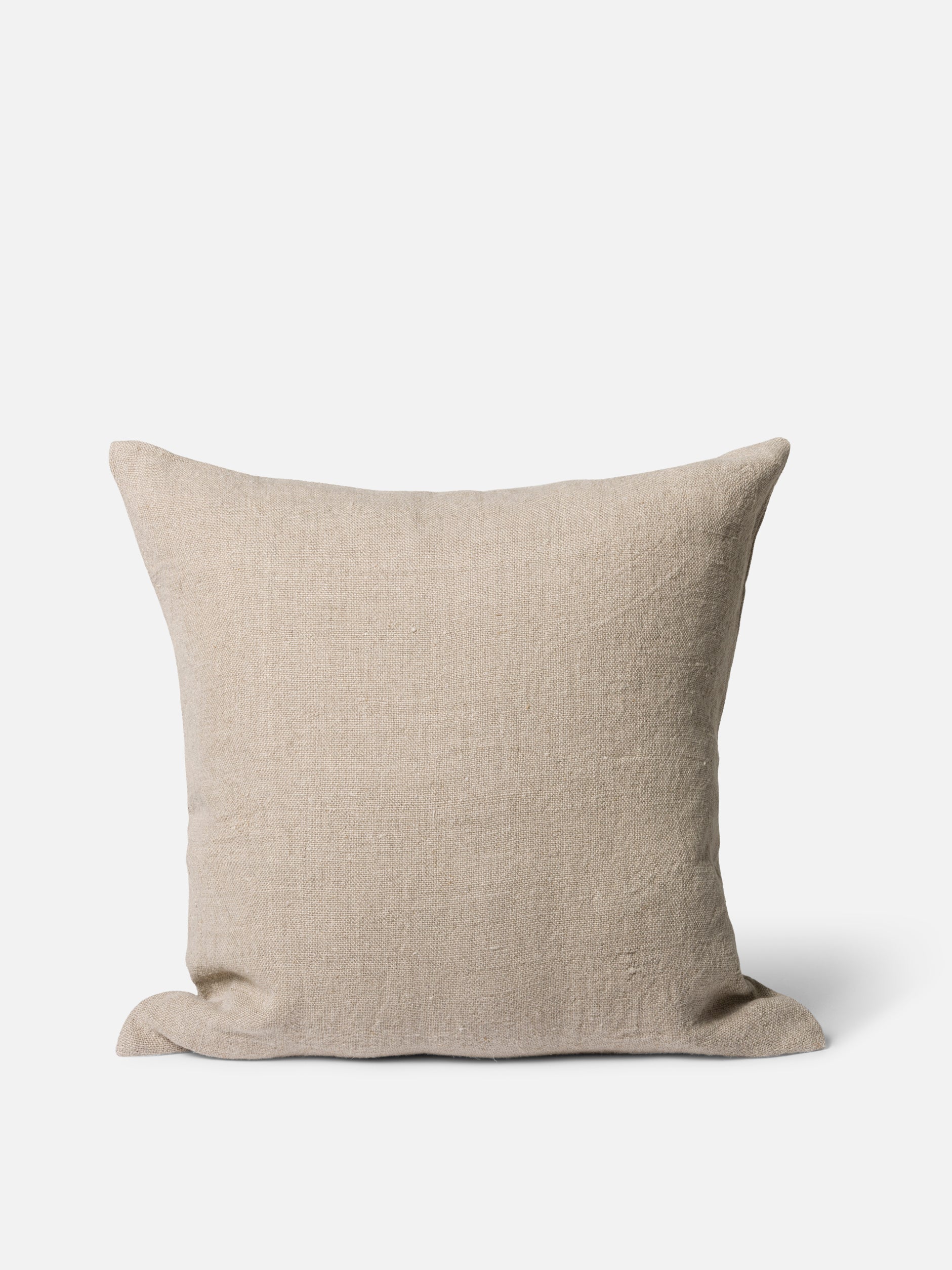 Heavy Linen Cushion Cover Clay / 55x55cm
