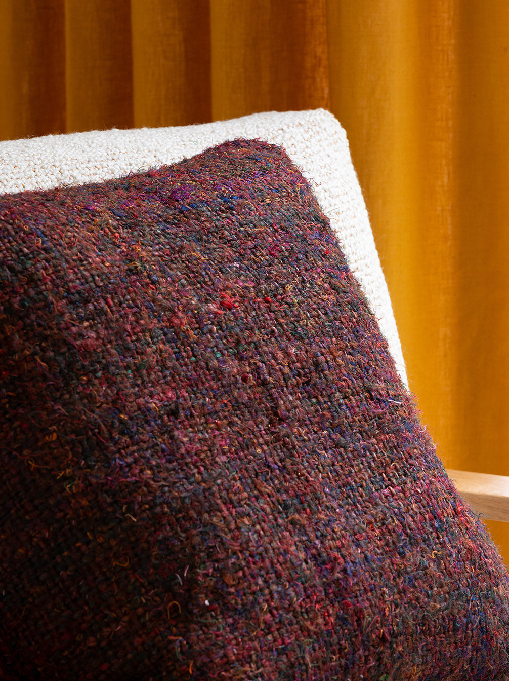 Winston Cushion Cover Mulberry/Multi / 50x50cm