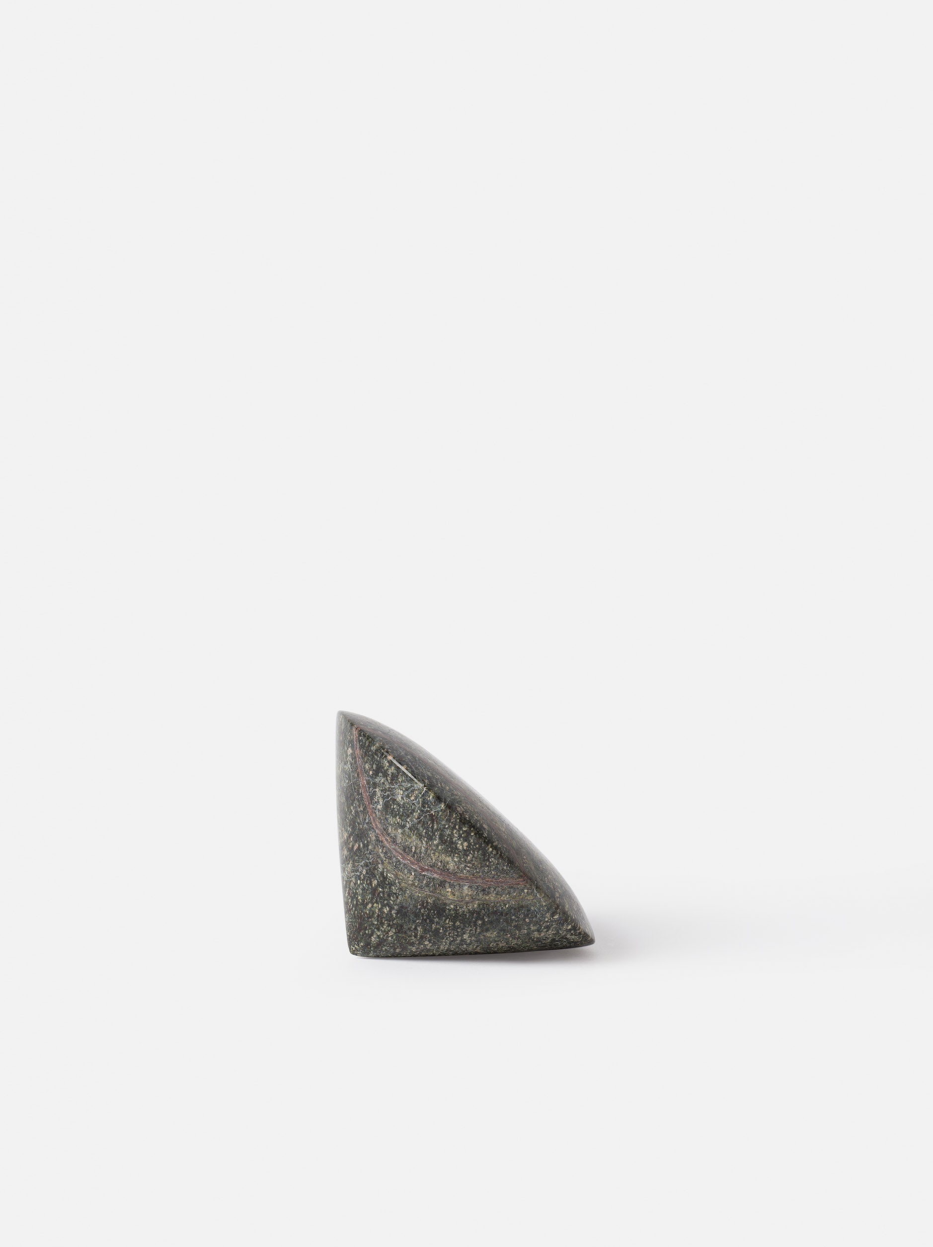 Geo Marble Cone Forest Green / One Size