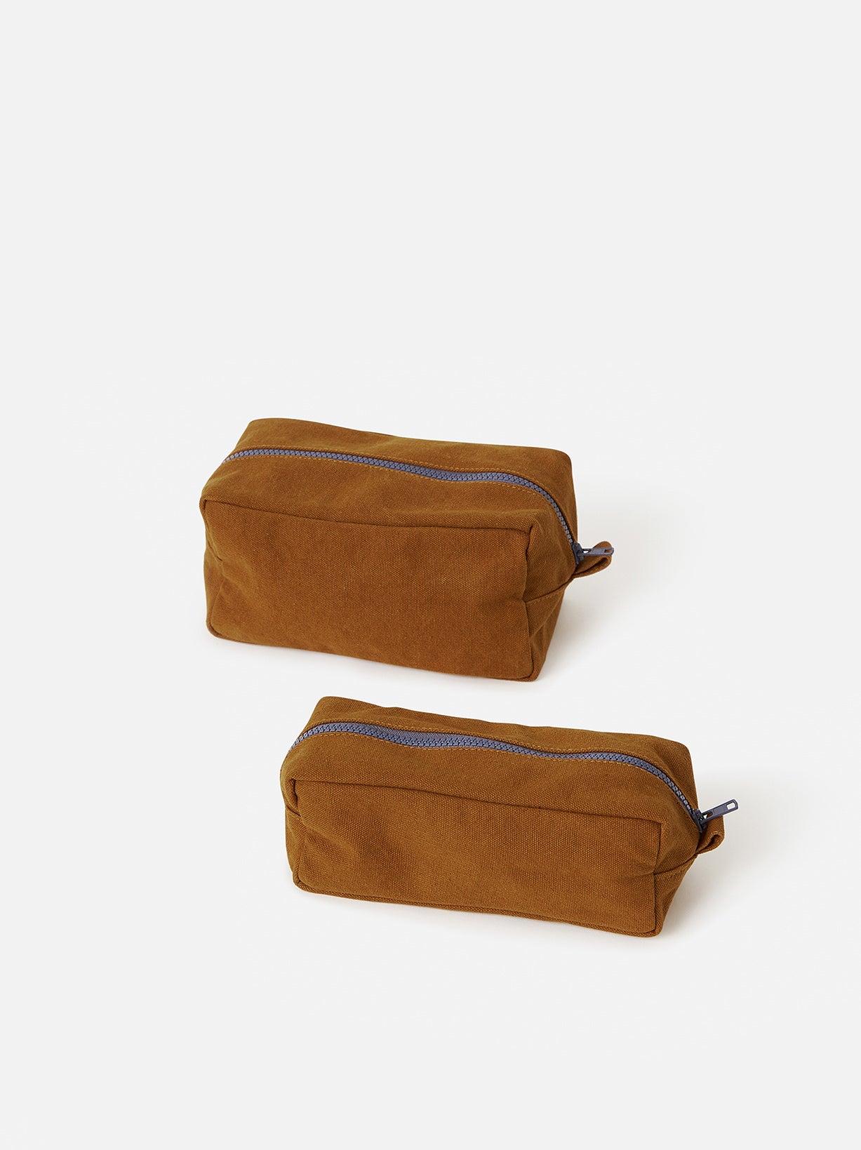 Marlo Contrast Wash Bag Masala/Lupin / Small