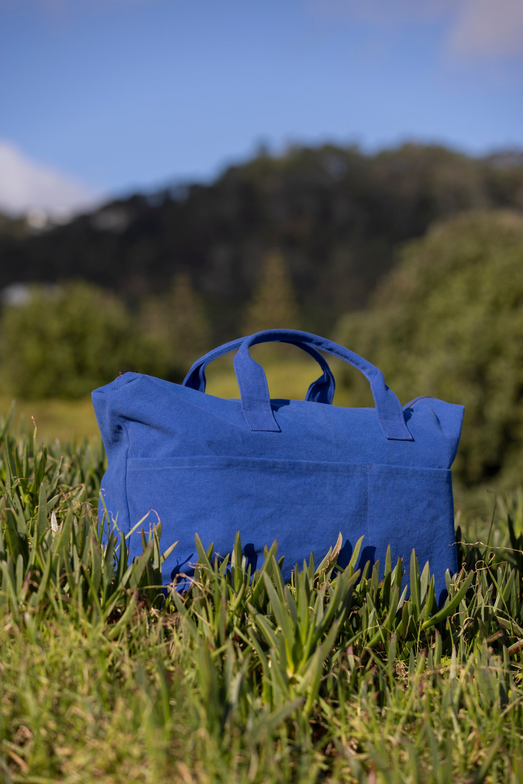 Marlo Contrast Overnight Bag Aegean/Rye / One Size