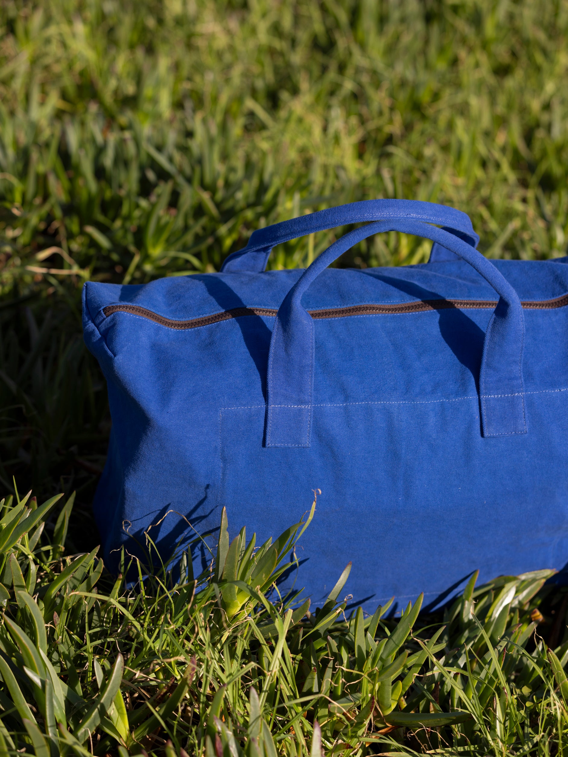 Marlo Contrast Overnight Bag Aegean/Rye / One Size