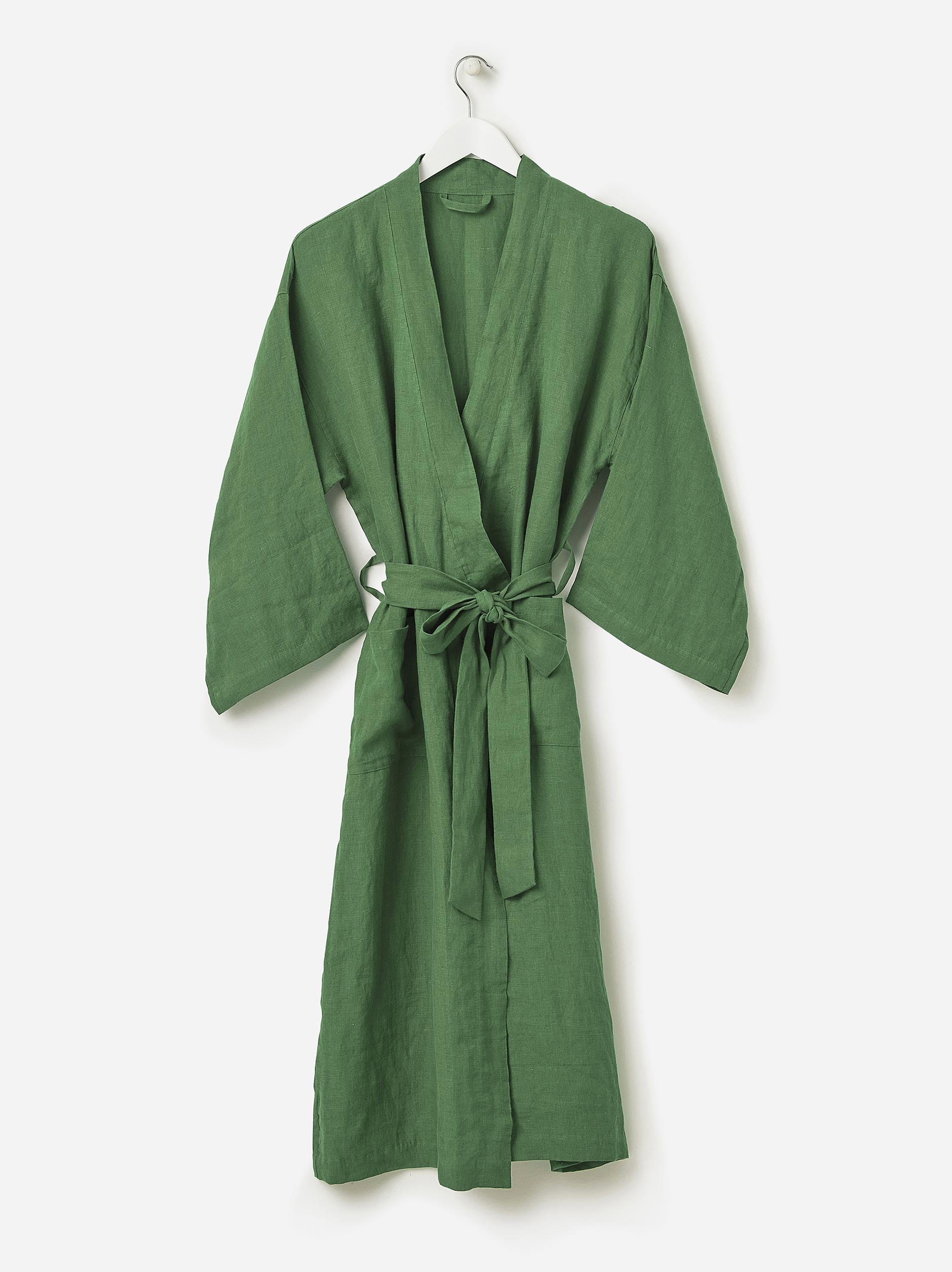 Spearmint Linen Robe Spearmint / Small/Medium