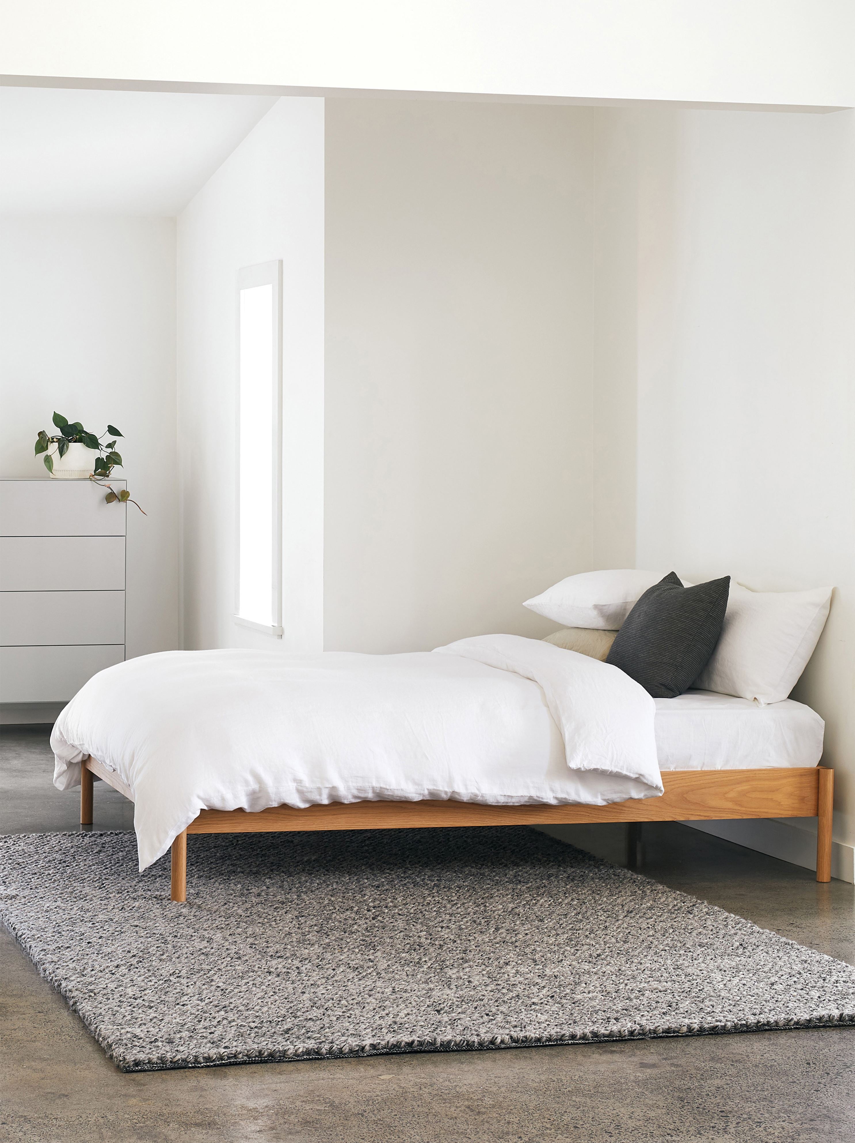 White Linen Euro Pillowcase White / Euro Pillowcase