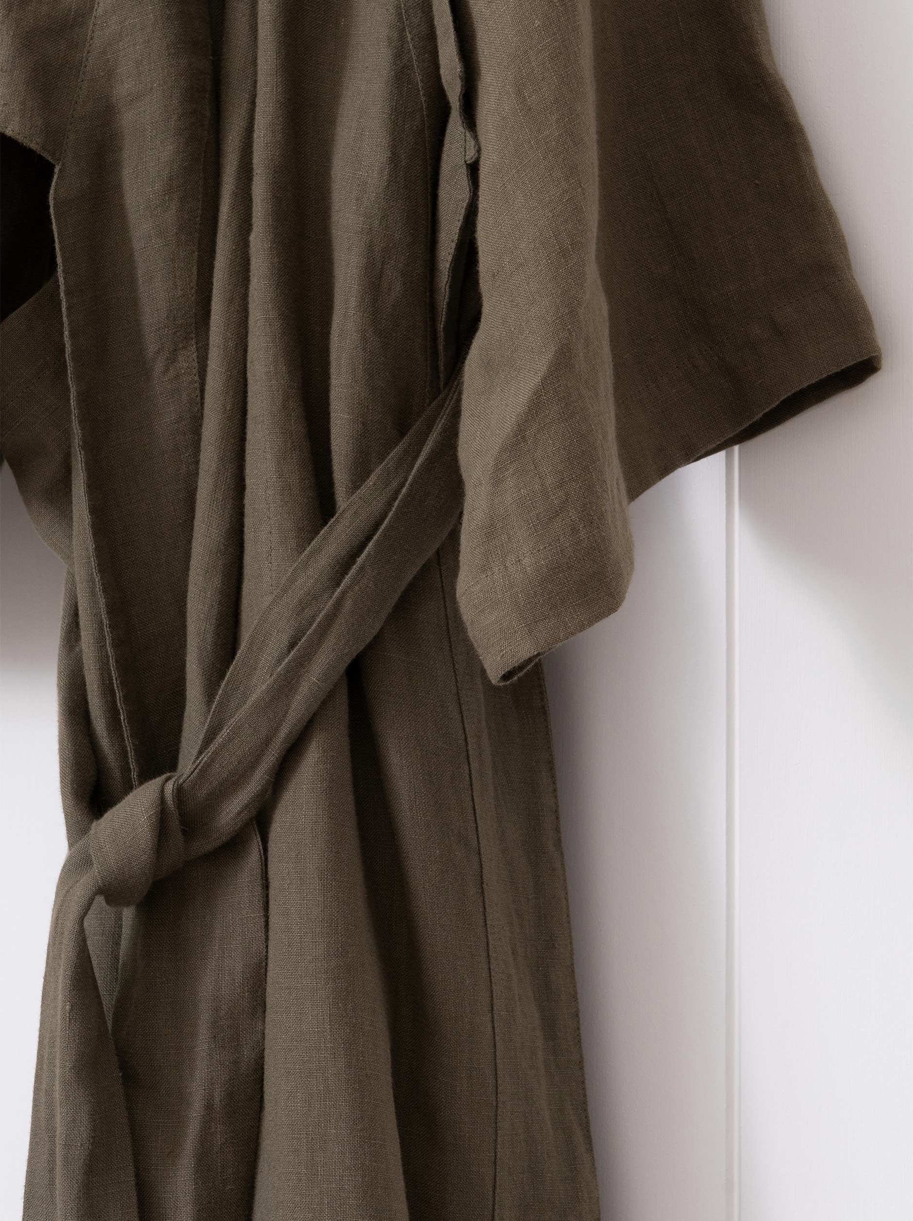 Ivy Men's Linen Robe Ivy / Small/Medium