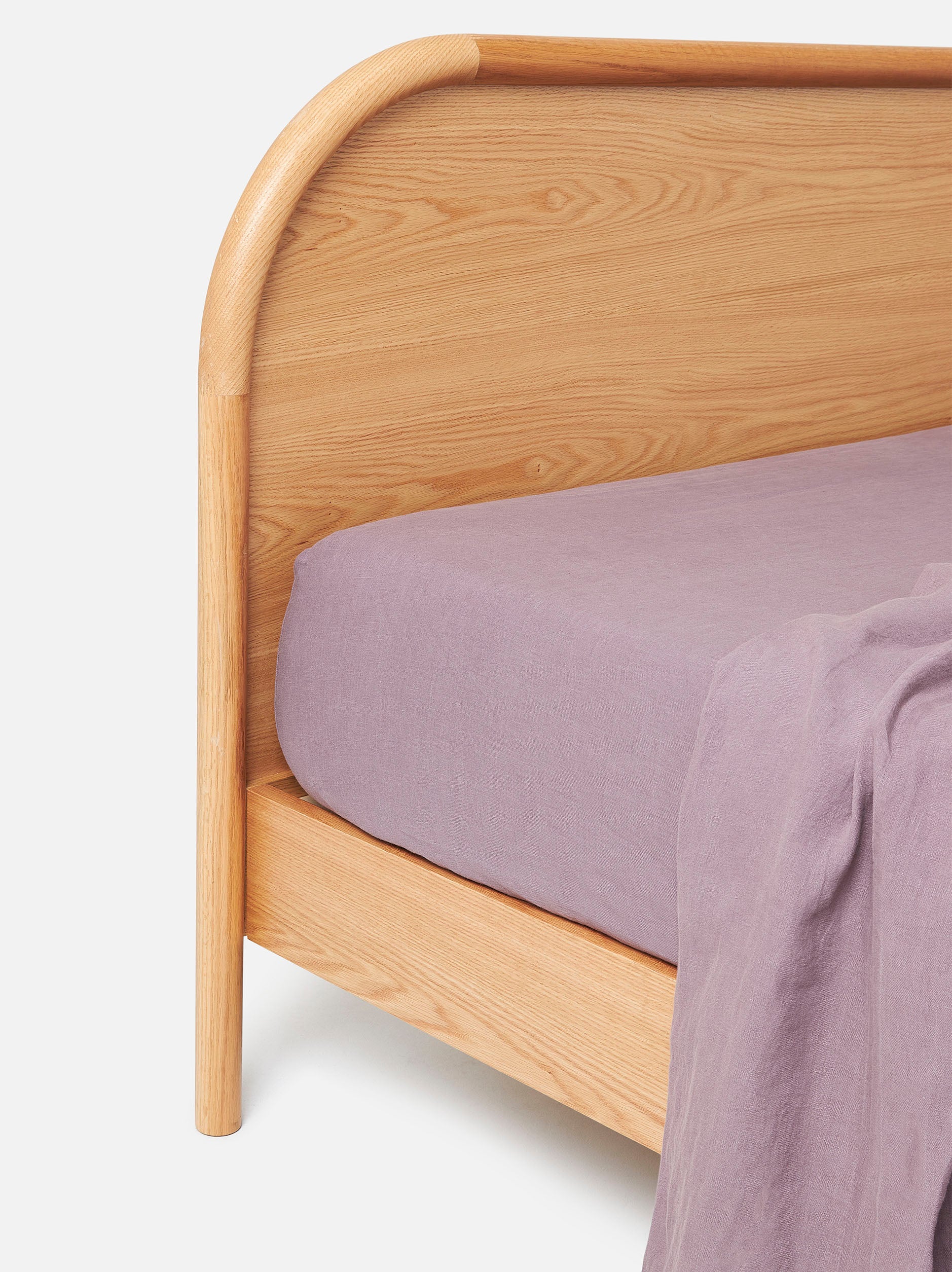 Lupin Linen Fitted Sheet Lupin / Queen