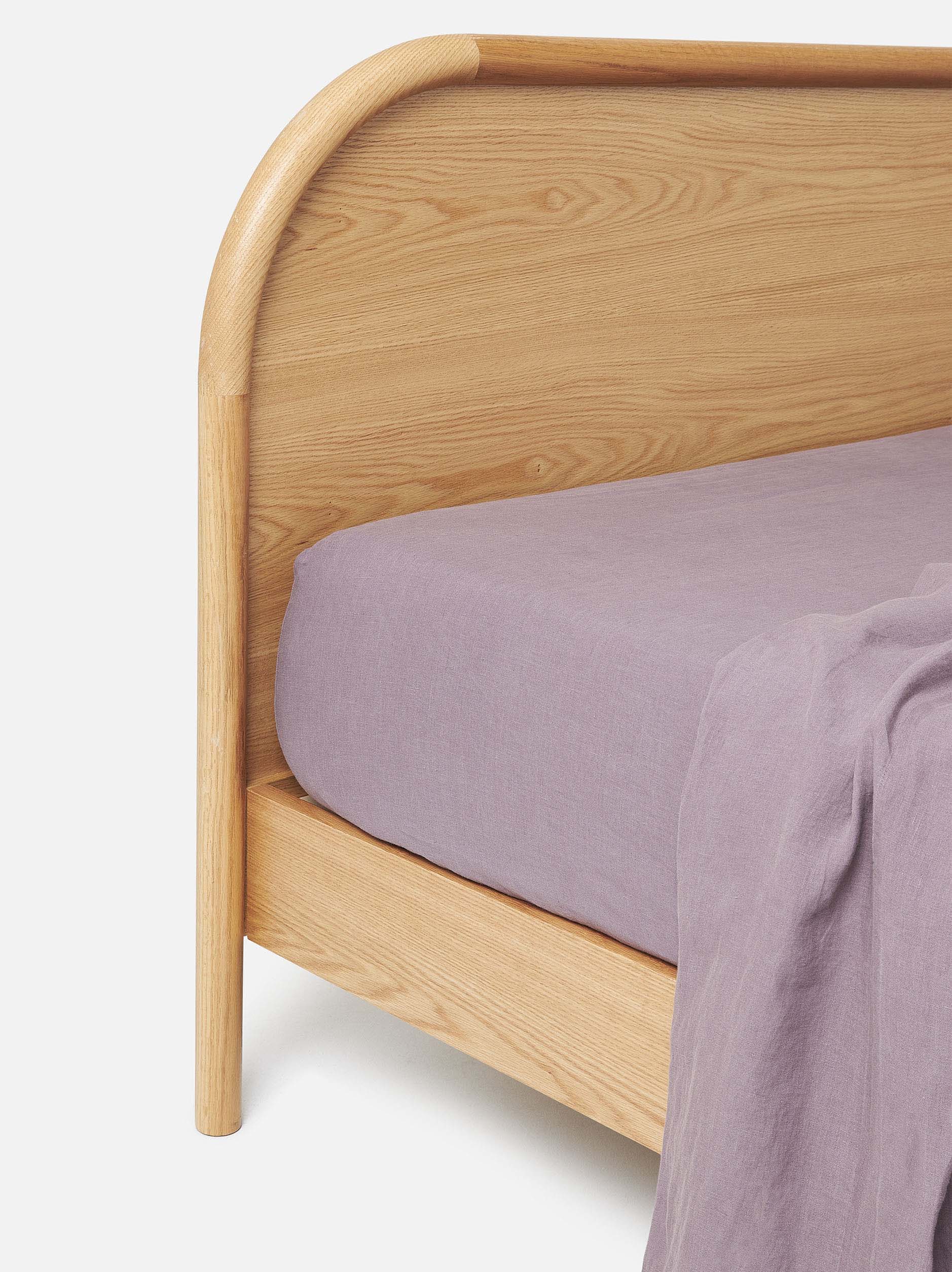 Lupin Linen Flat Sheet Lupin / Super King