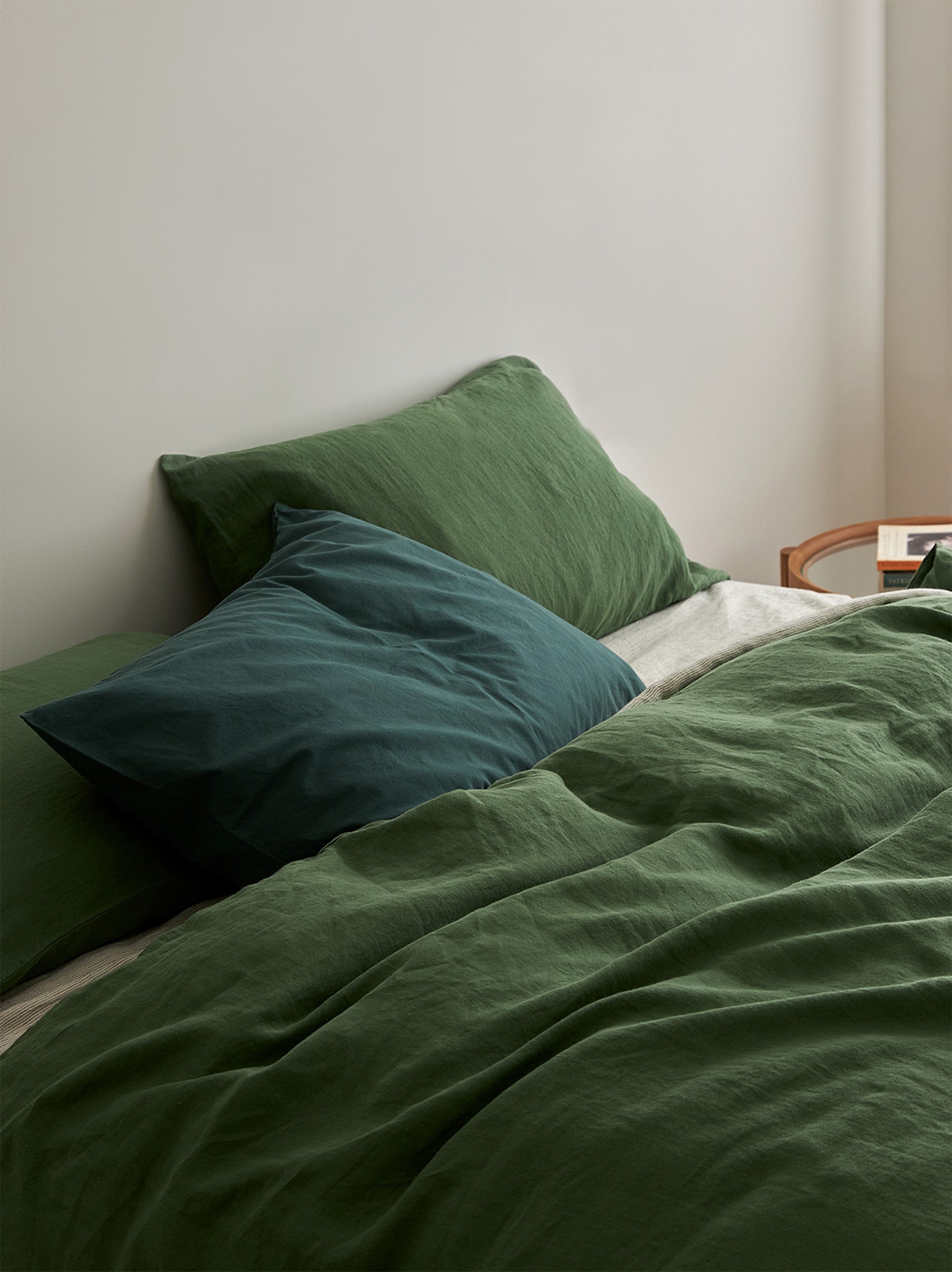 Spearmint Linen Duvet Cover Spearmint / Super King