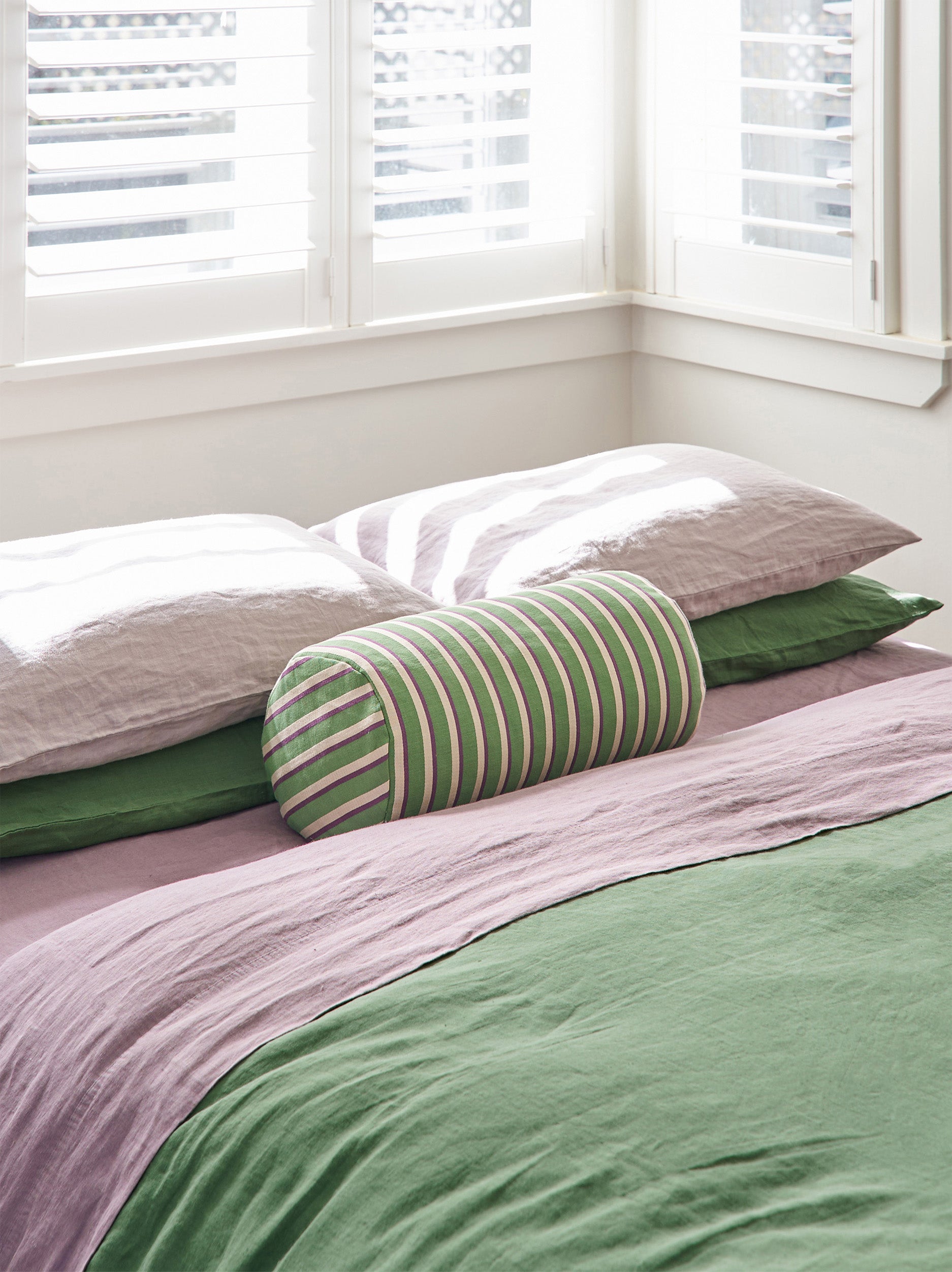 Spearmint Linen Duvet Cover Spearmint / Super King