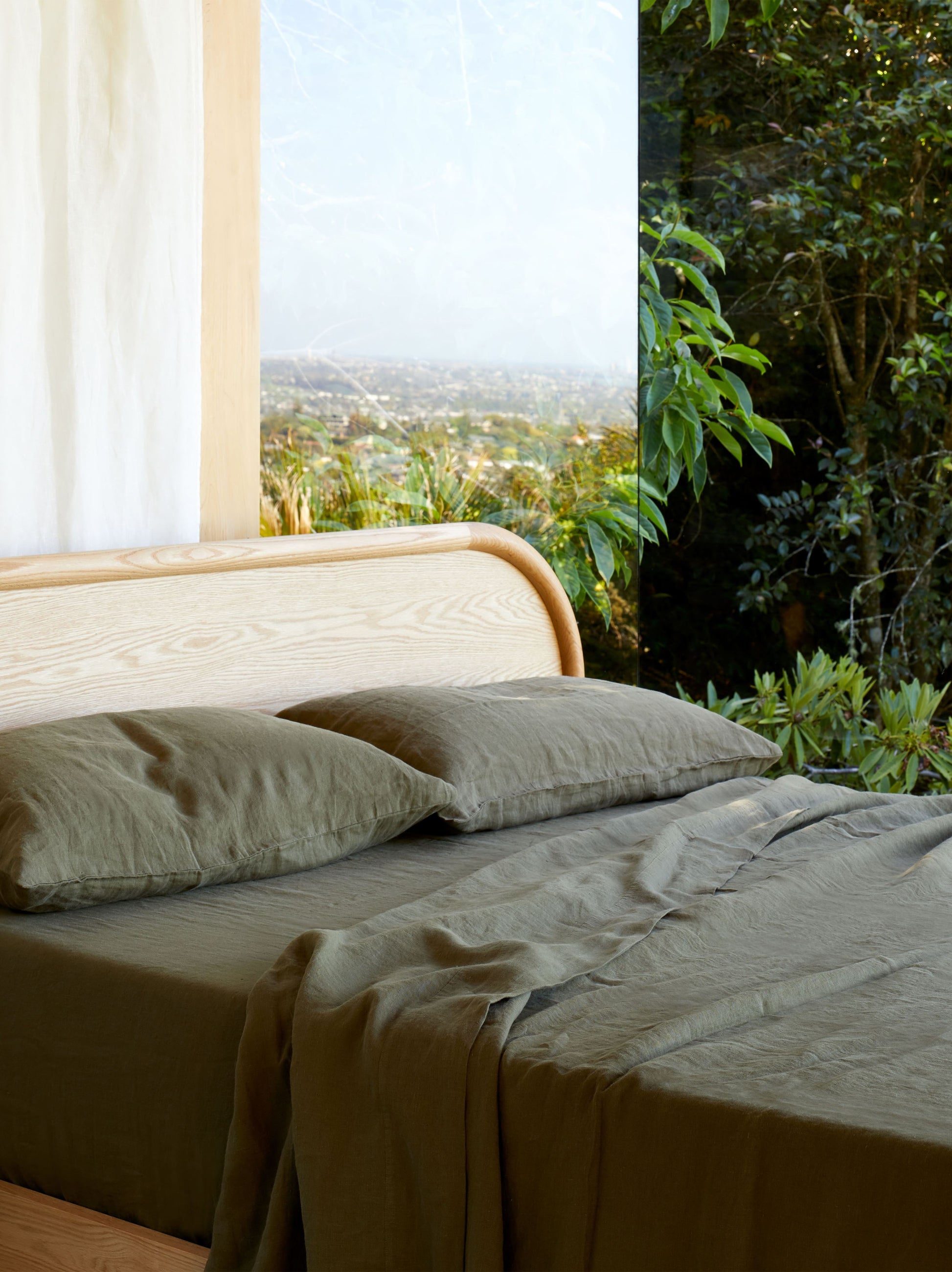 Ivy Linen Pillowcase PR Ivy / Pillowcase Pair