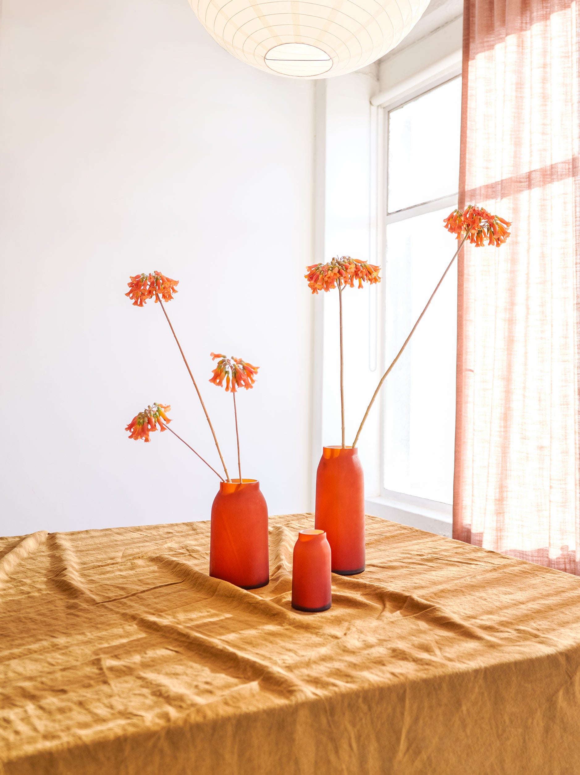 Otto Vase Amber / Large