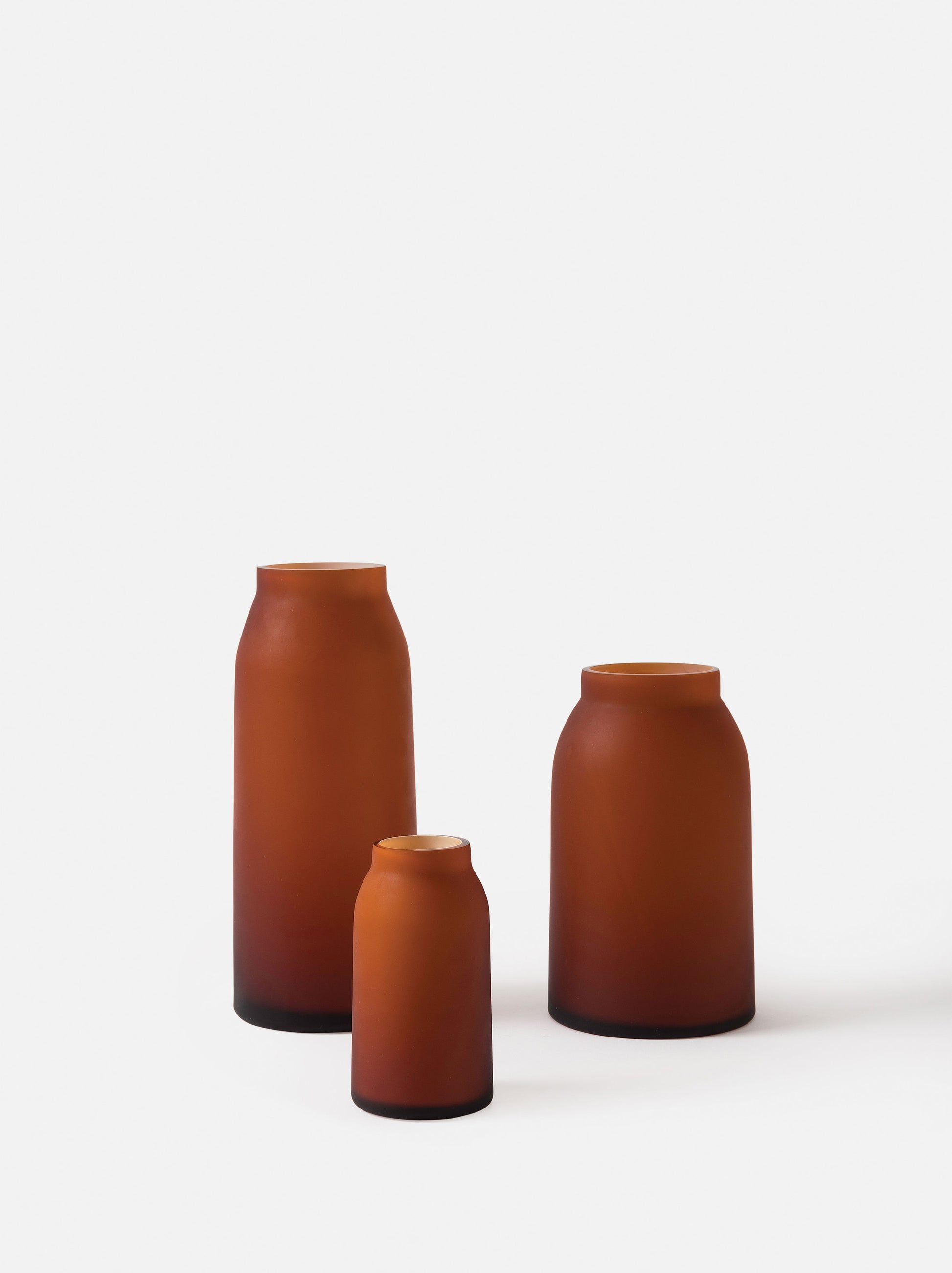 Otto Vase Amber / Small
