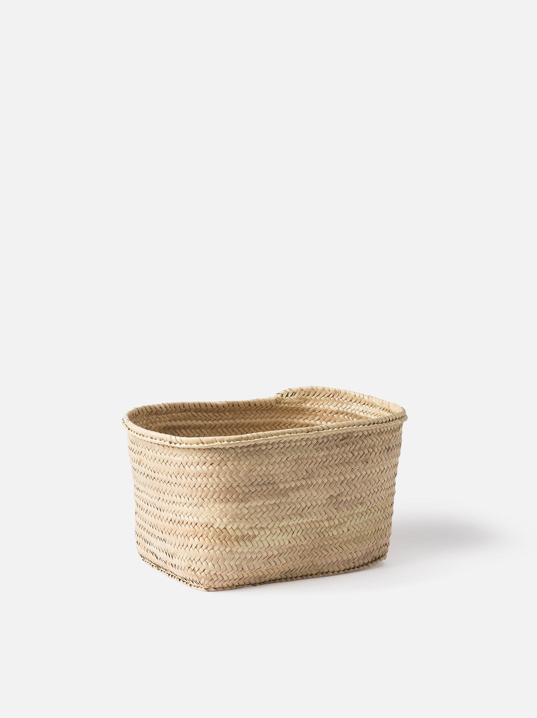 Moroccan Rectangle Storage Basket Natural / Large