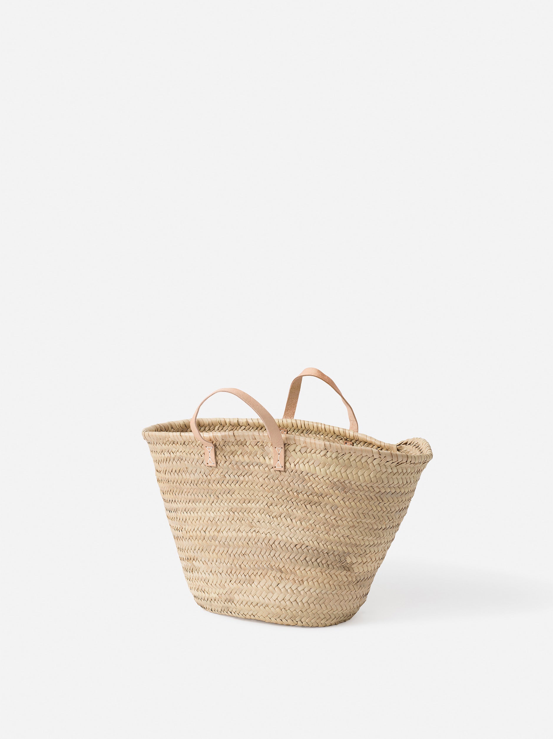 Moroccan Basket w/Short Handles Natural / Large