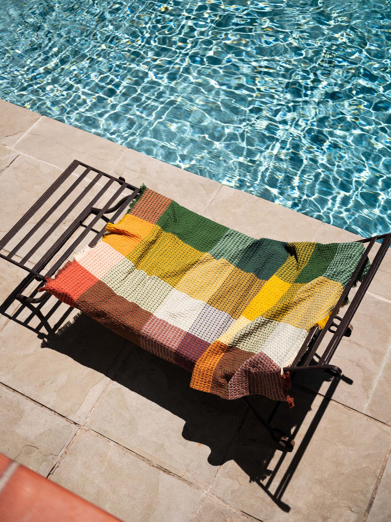 Cabin Towel Spirulina/Multi / Large