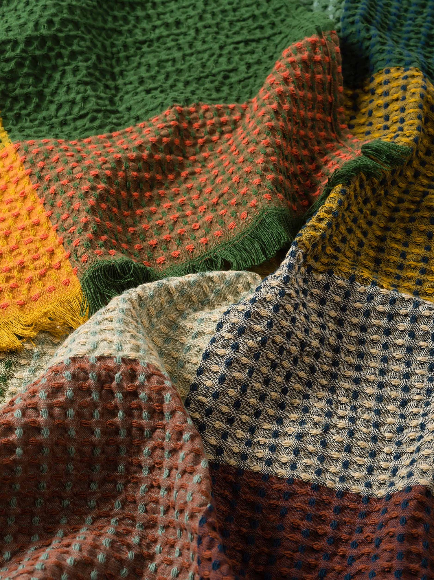 Cabin Towel Spirulina/Multi / Large