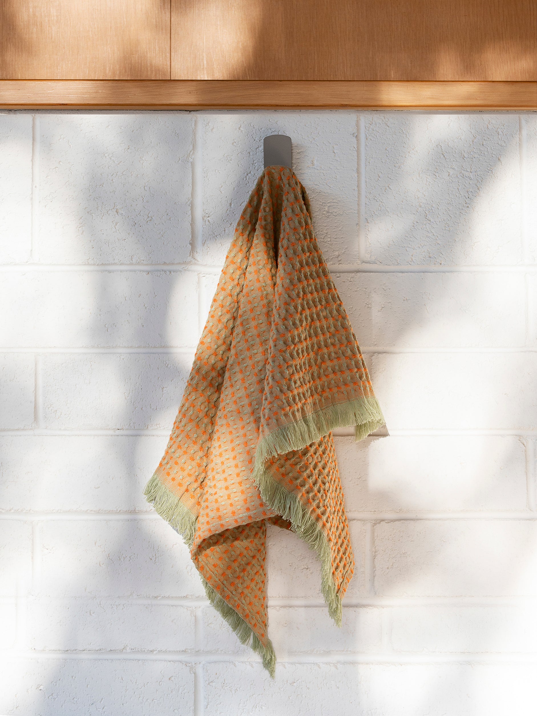 Mae Hand Towel Avocado/Jaffa / 50x70cm