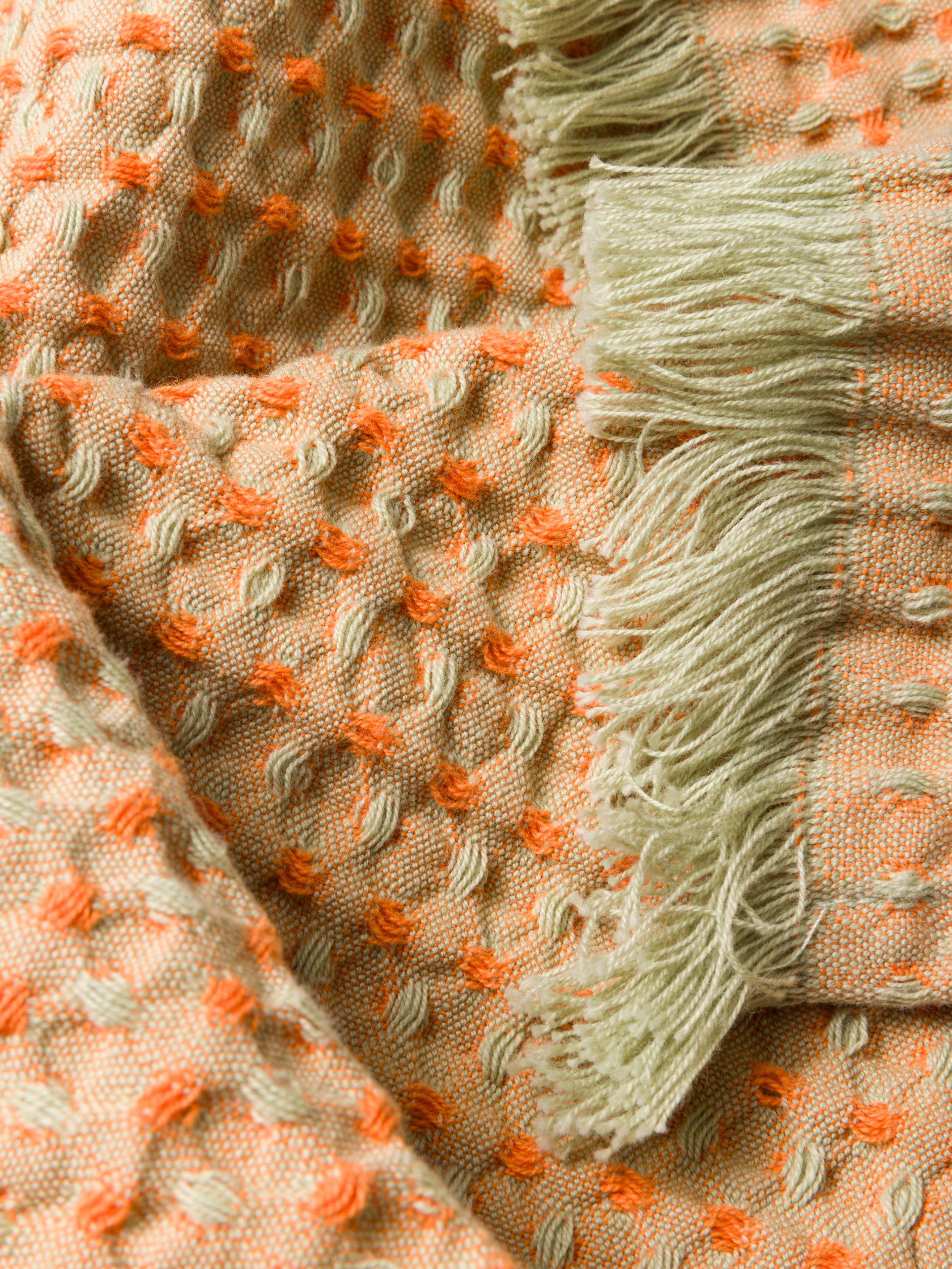 Mae Hand Towel Avocado/Jaffa / 50x70cm