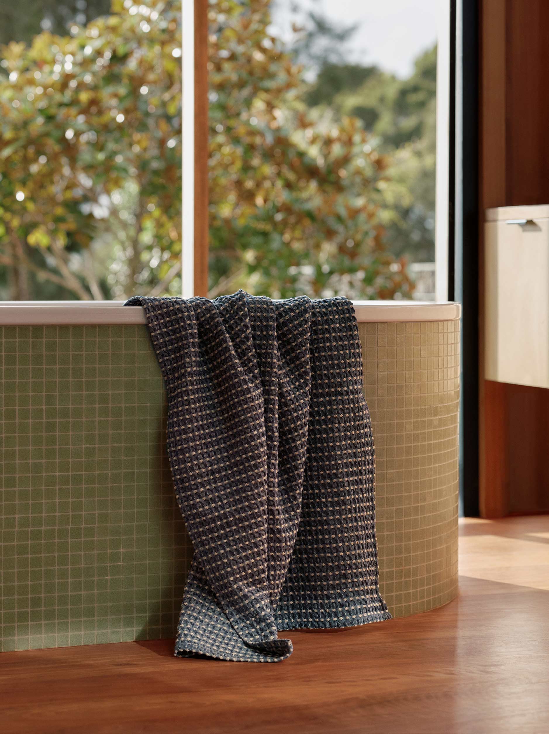 Aalto Bath Towel Range Sailor/Butter / Face Cloth