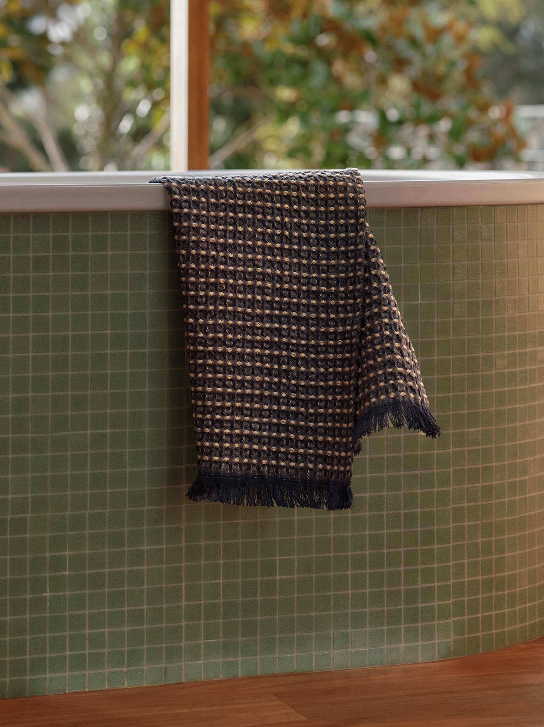 Aalto Bath Towel Range Sailor/Butter / Hand Towel