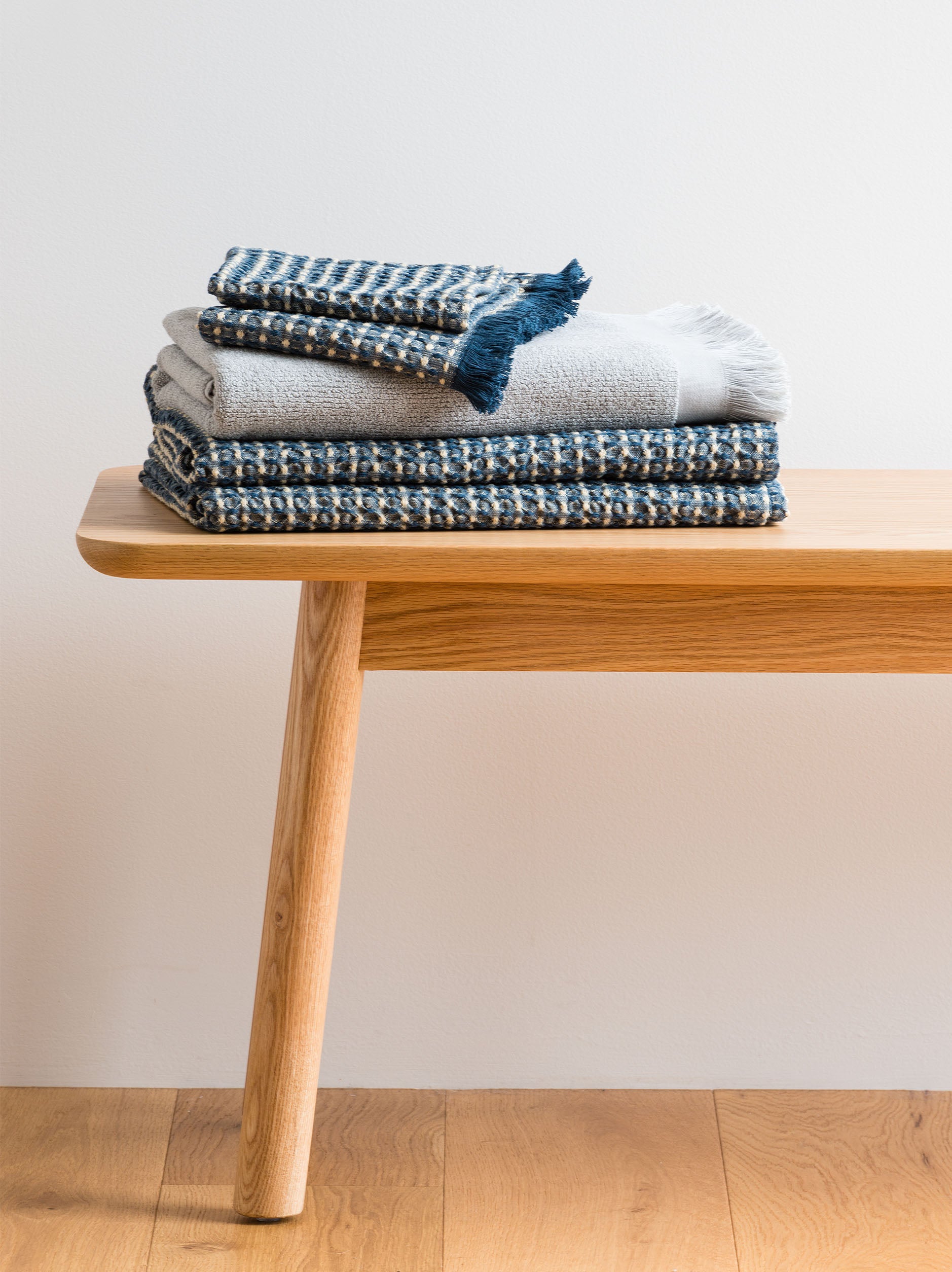 Aalto Bath Towel Range Sailor/Butter / Hand Towel