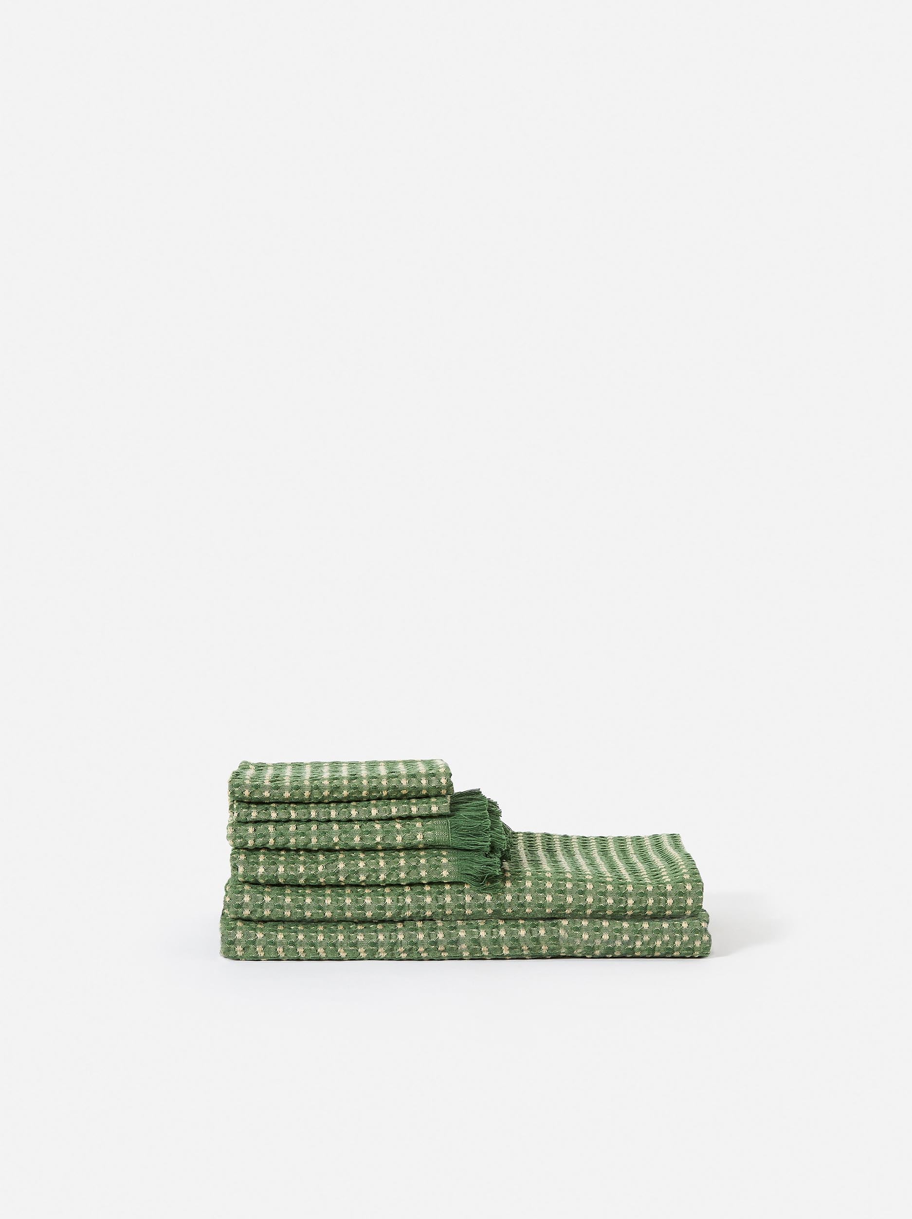 Aalto Bath Towel Range Spirulina/Butter / Bath Towel