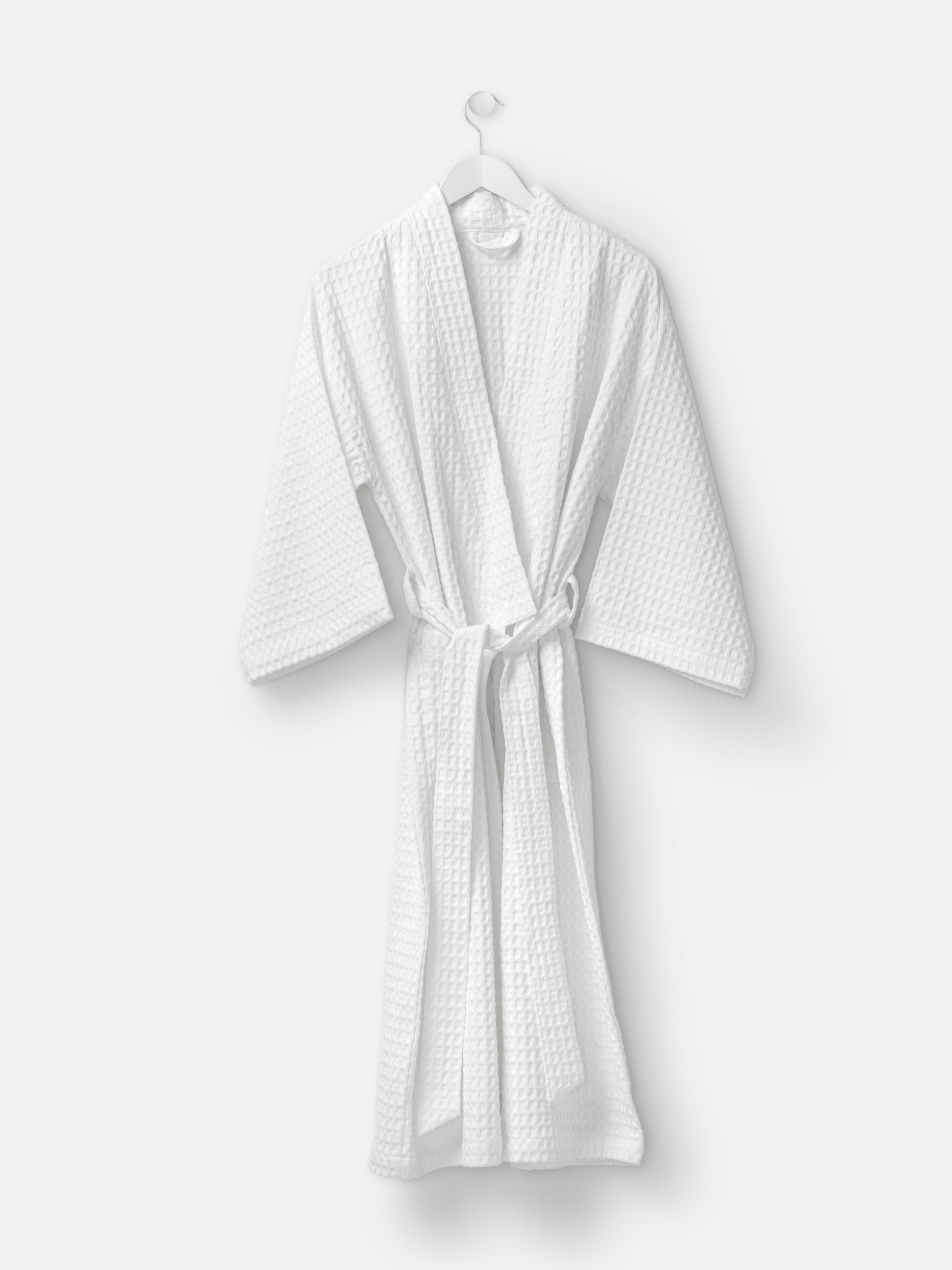 Waffle Womens Robe White / Small/Medium