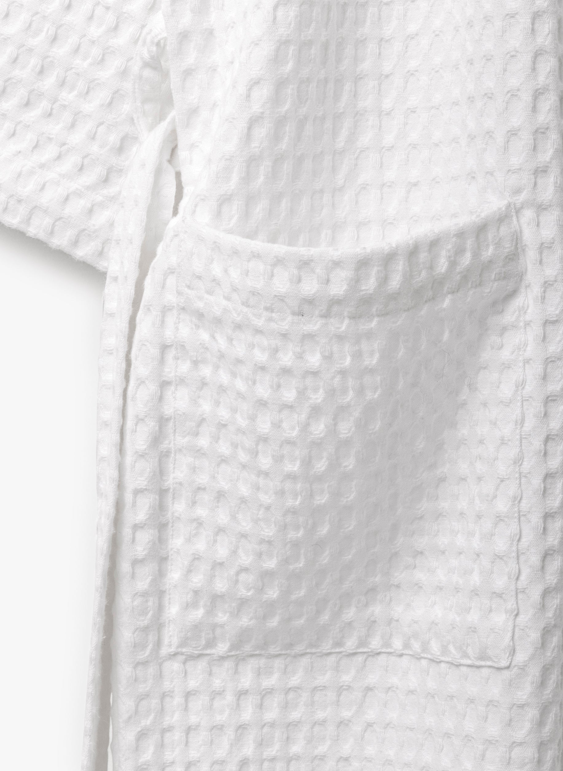 Waffle Womens Robe White / Small/Medium