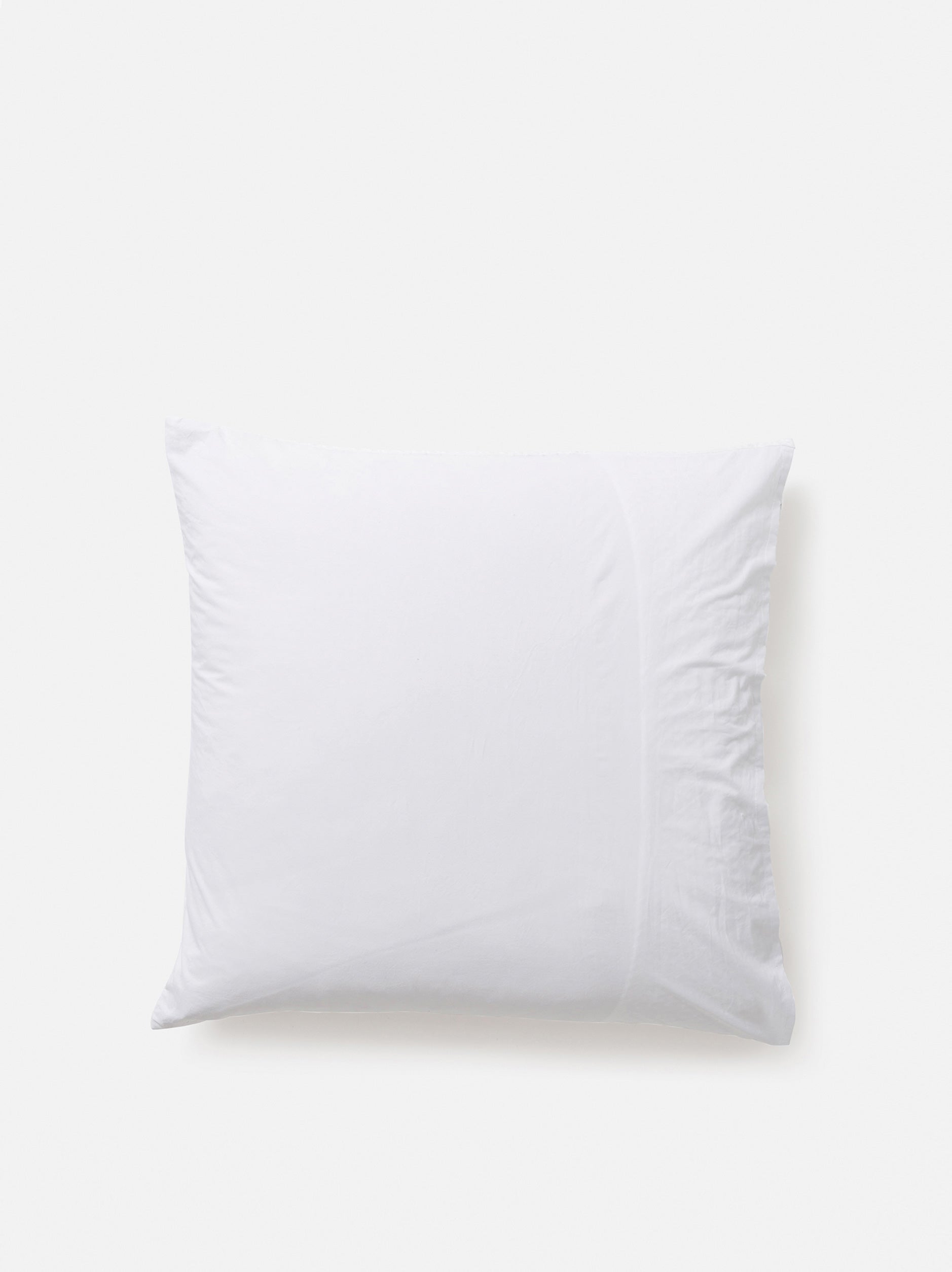 Waffle Organic Cotton Euro Pillowcase White / Euro Pillowcase