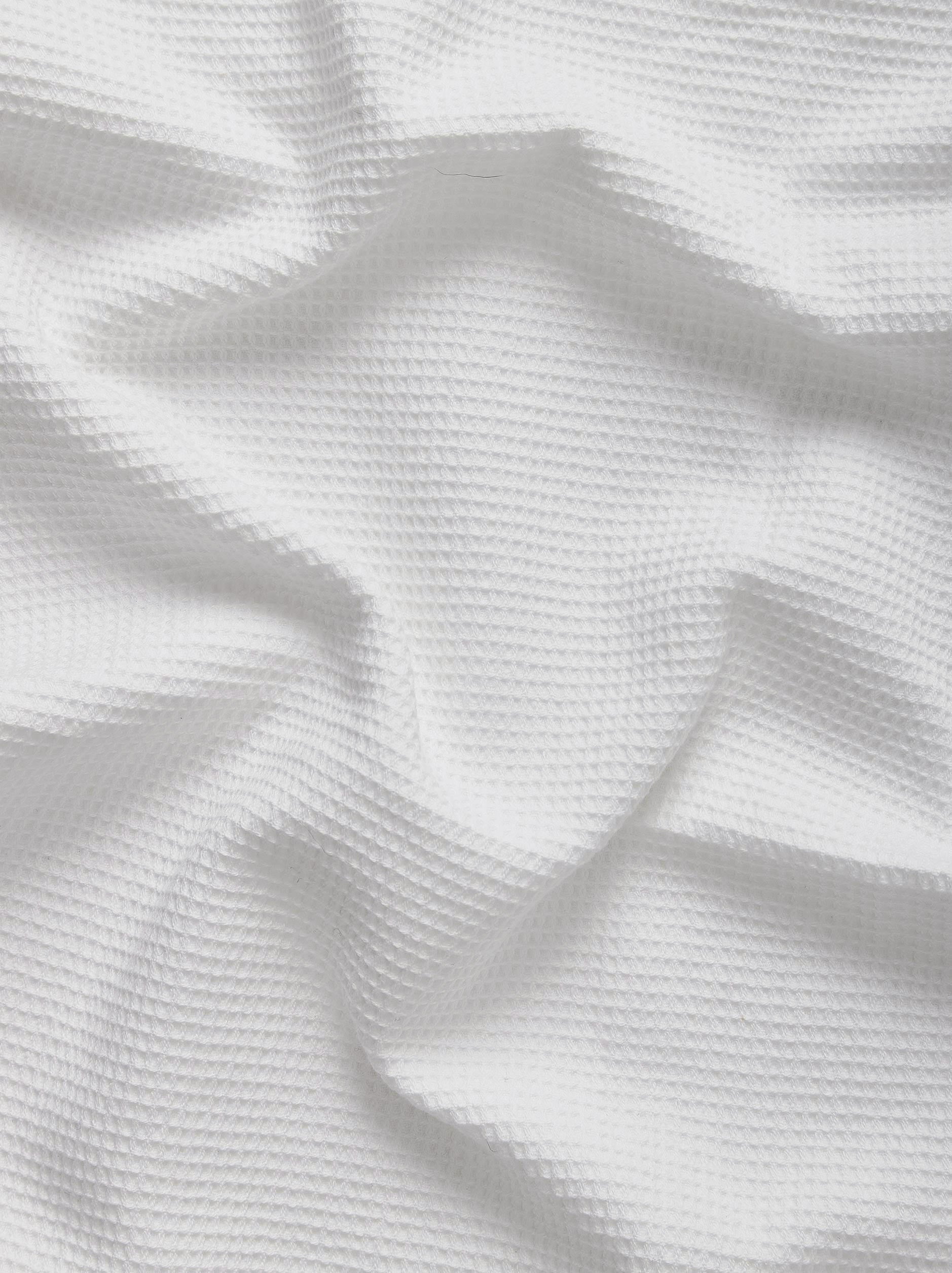 Mini Waffle Organic Cotton Euro Pillowcase White / Euro Pillowcase