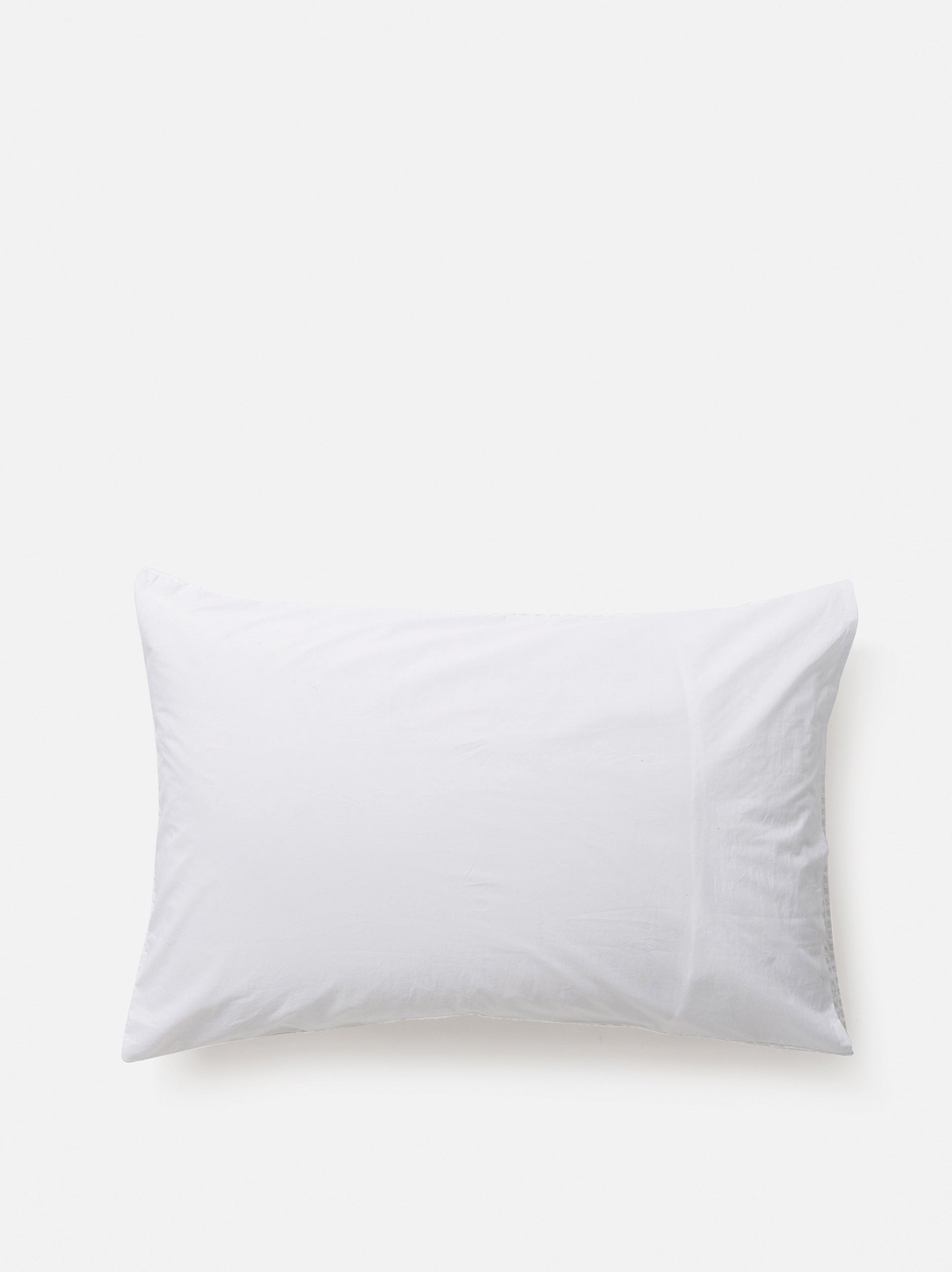 Mini Waffle Organic Cotton Pillowcase PR White / Pillowcase Pair