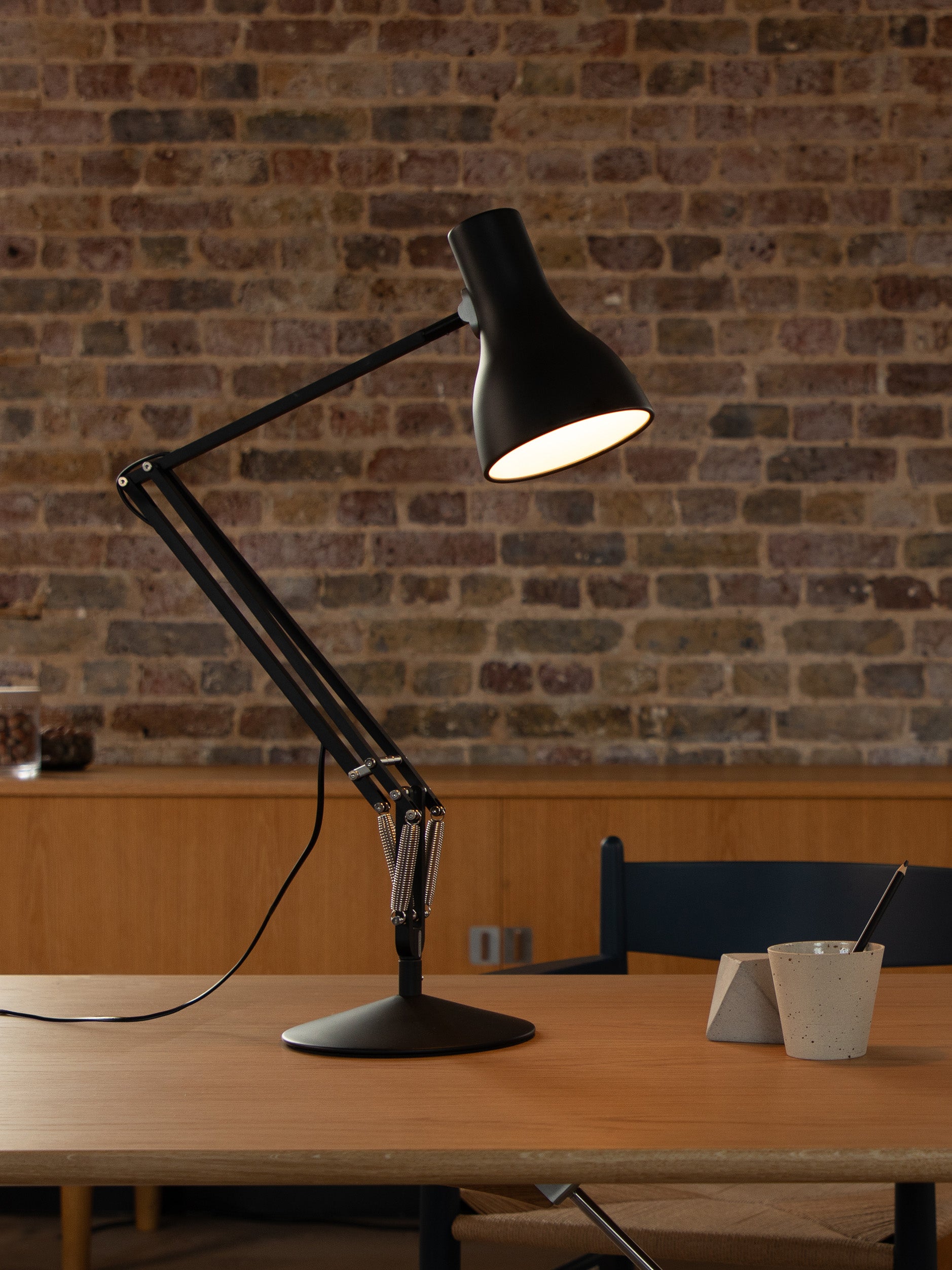 Anglepoise Type 75 Desk Lamp Jet Black / One Size