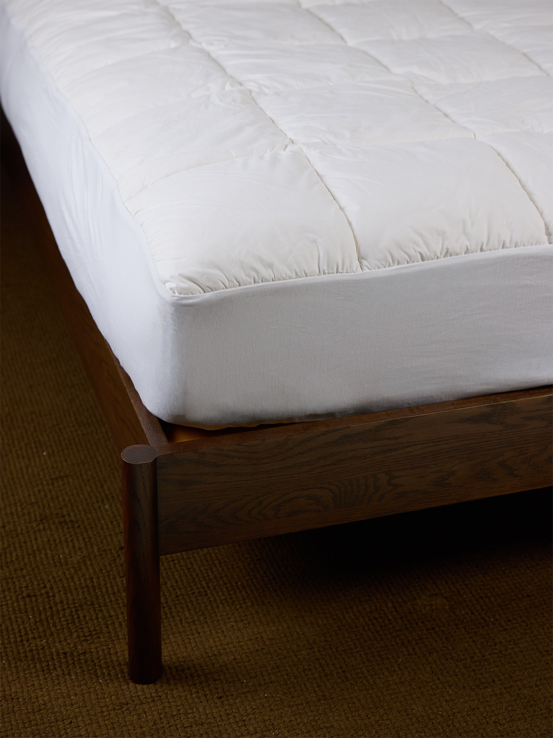 Wool Mattress Topper White / Single
