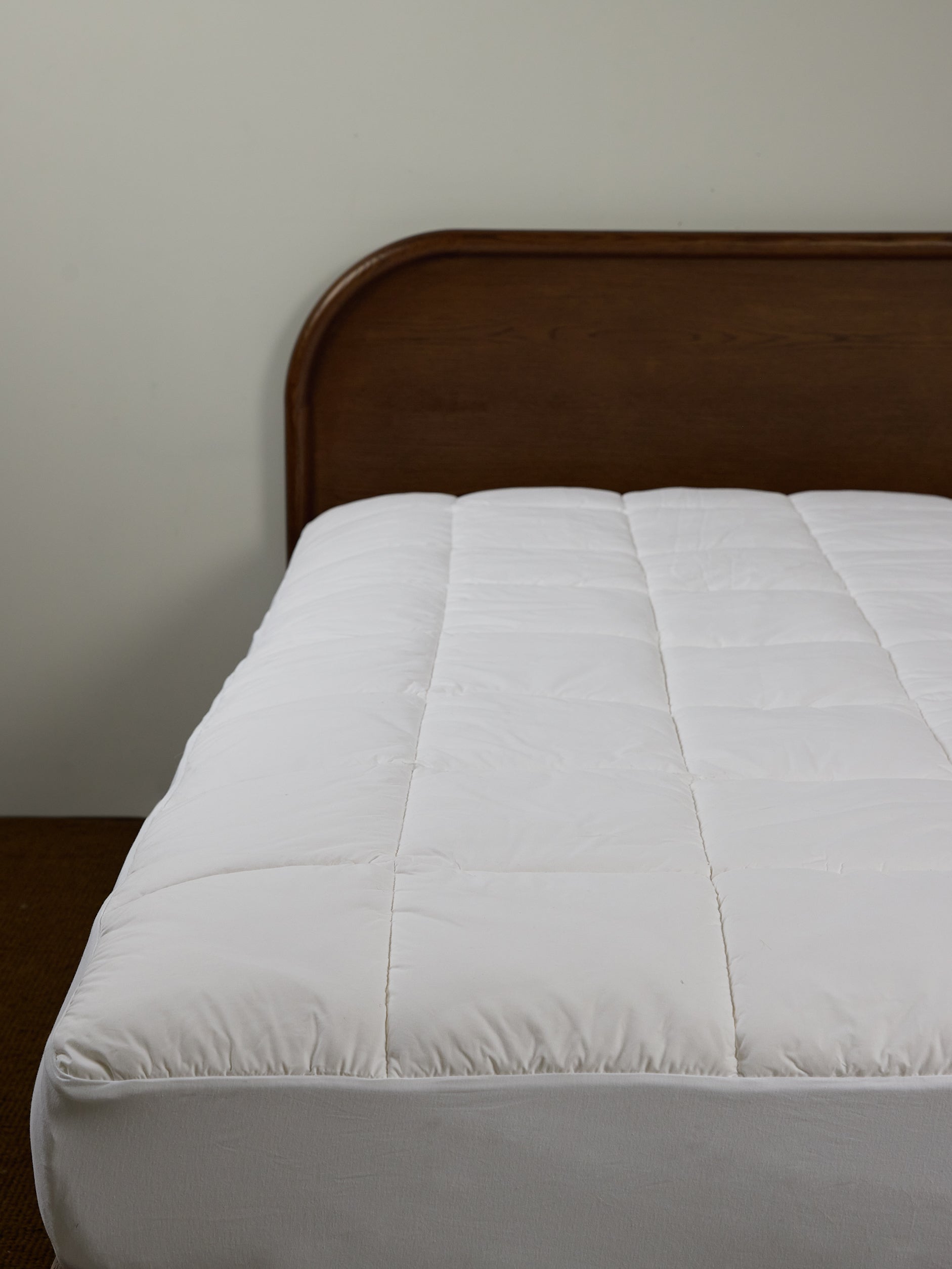 Wool Mattress Topper White / Single