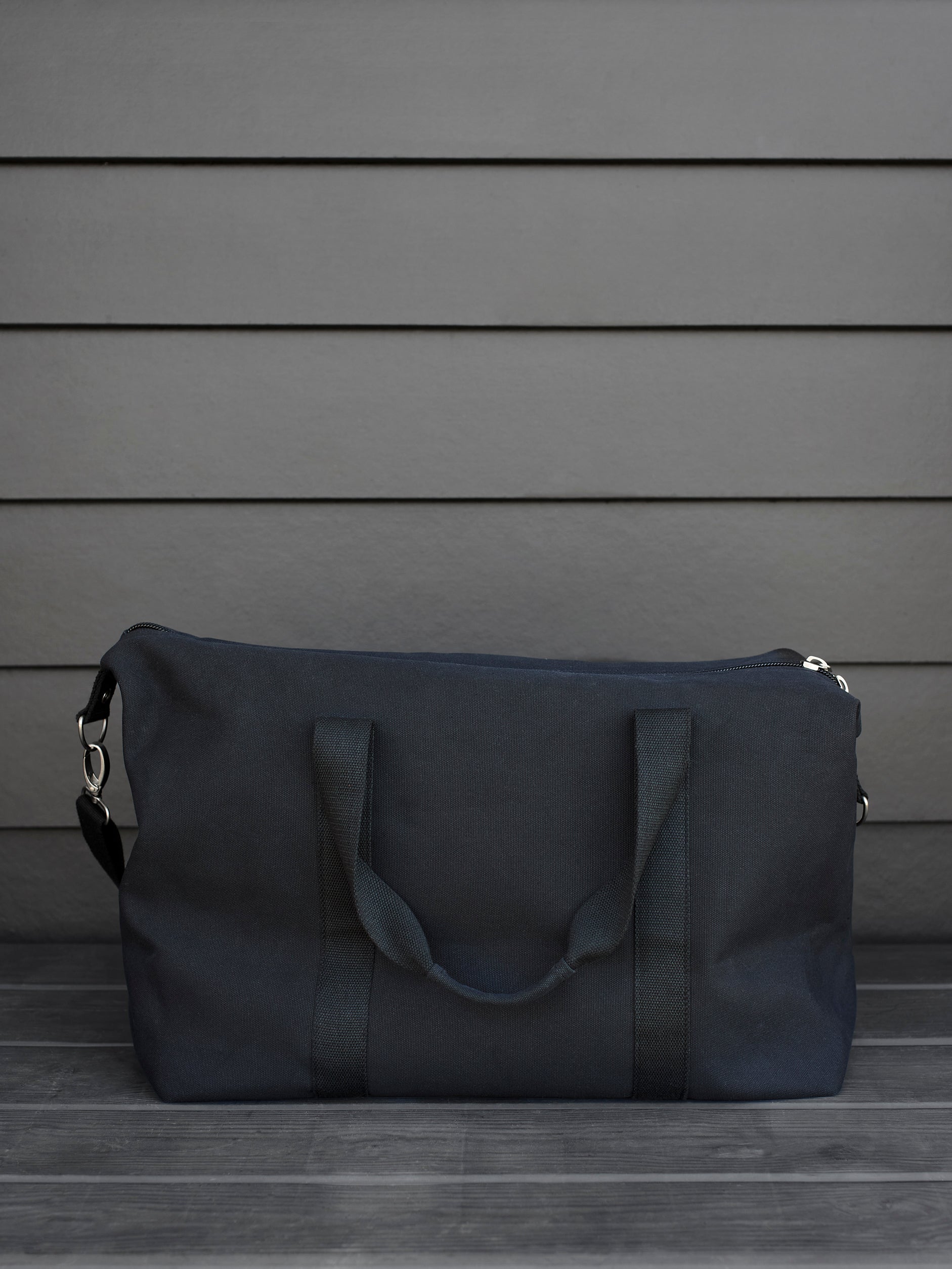 Canvas Weekender Bag Black / One Size