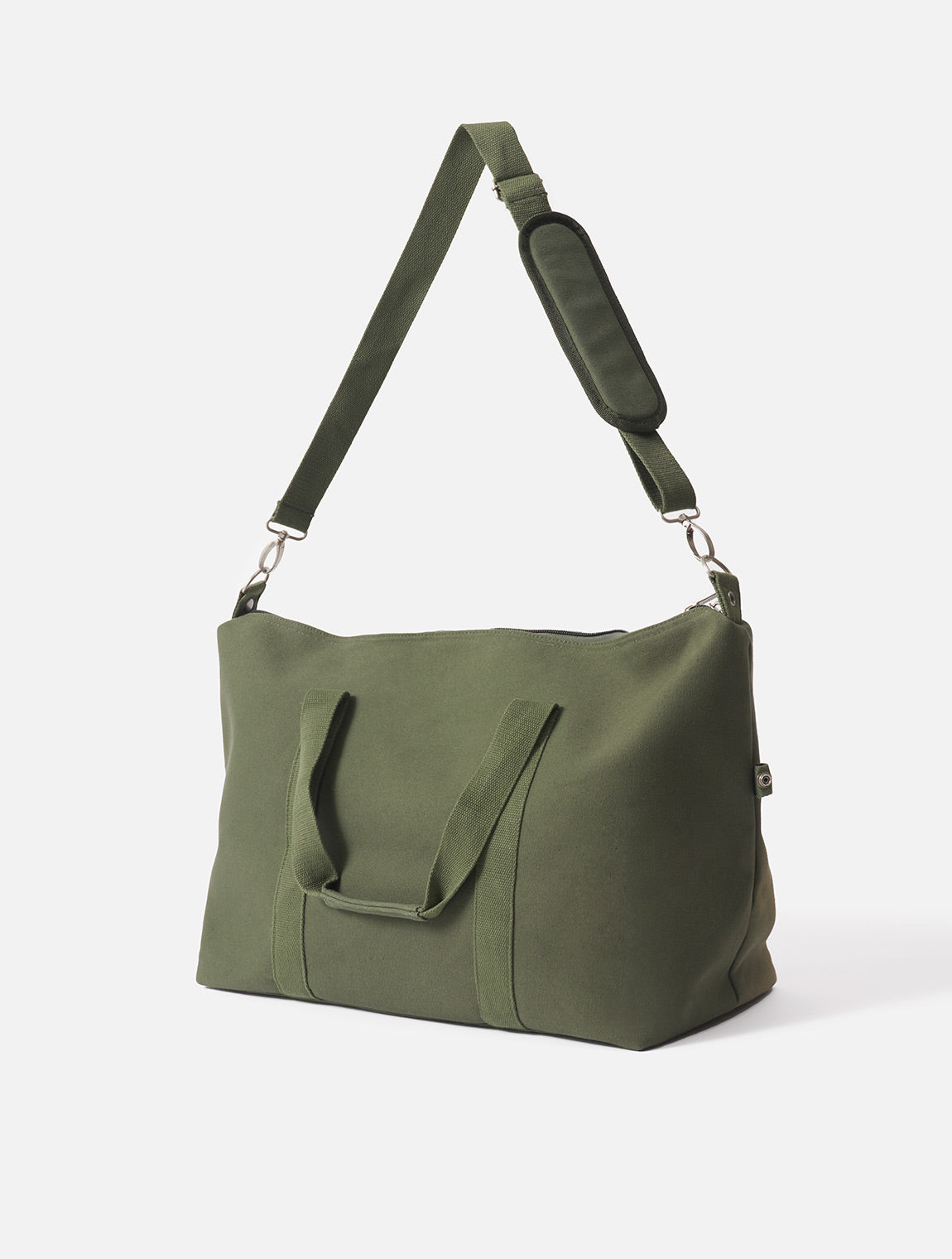Canvas Weekender Bag Olive / One Size
