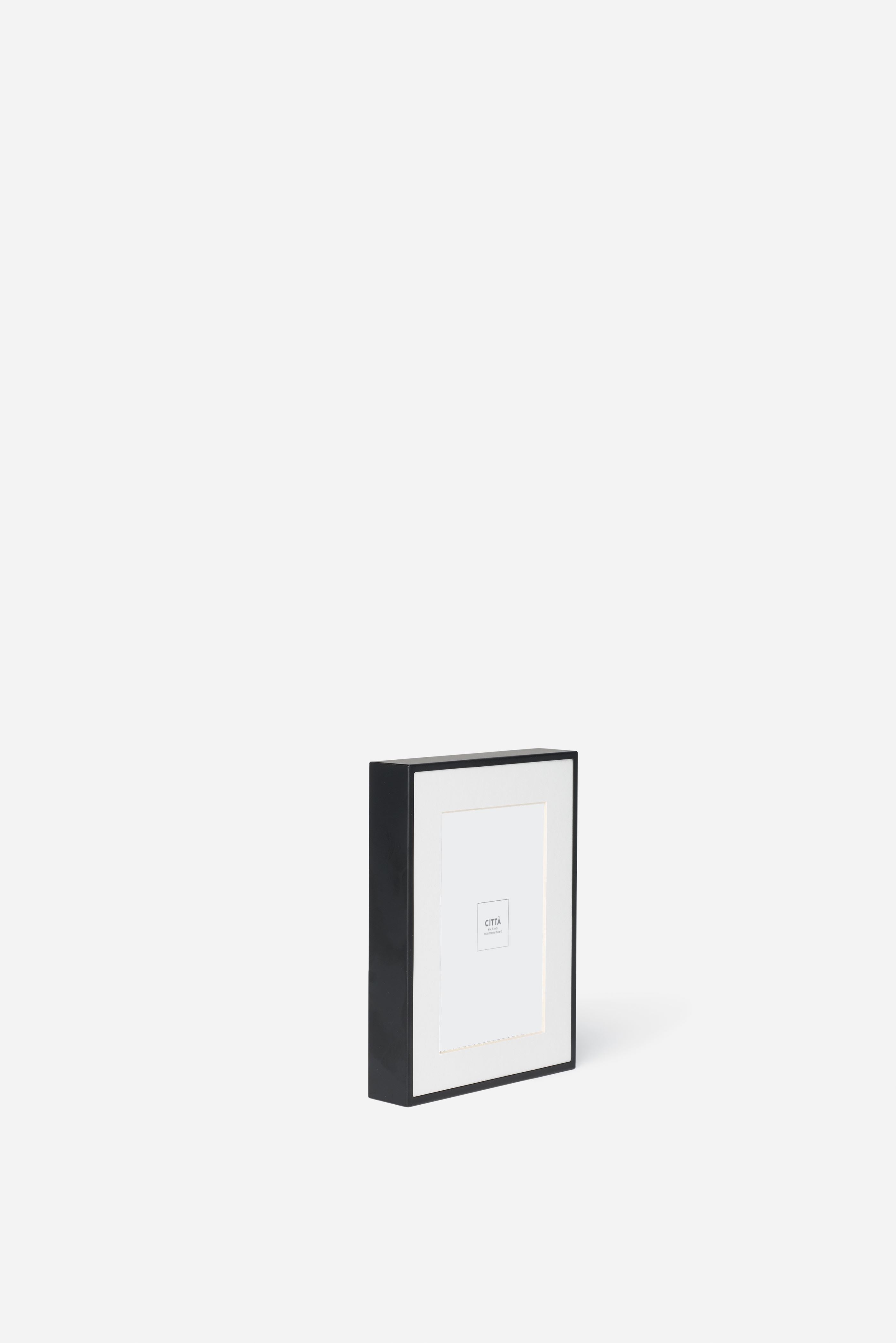 Metal Photo Frame Black / (Photo 4x6in)