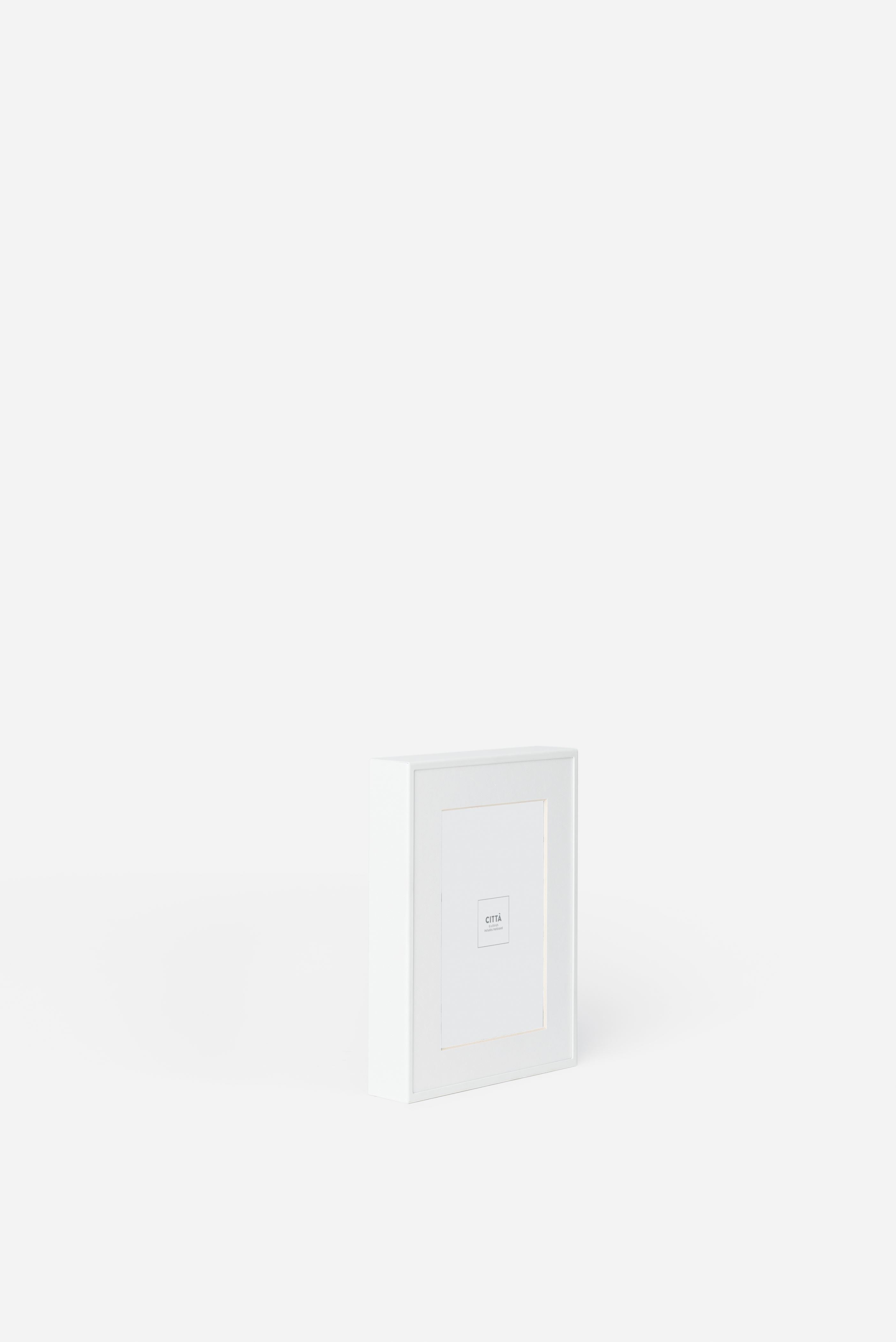 Metal Photo Frame White / (Photo 4x6in)