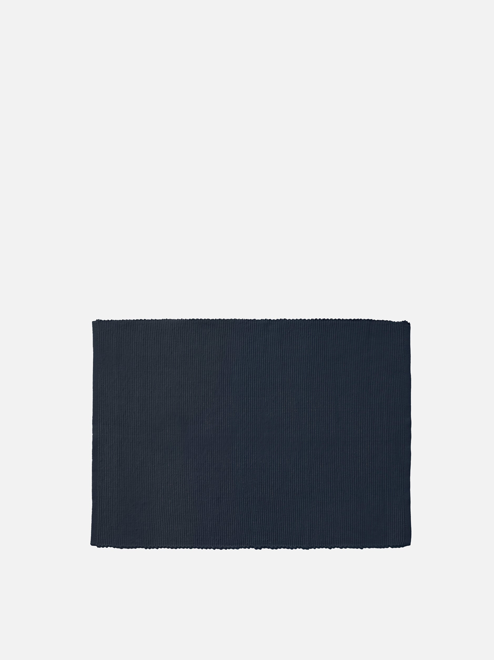 Ribbed Placemat Set/4 Navy / One Size