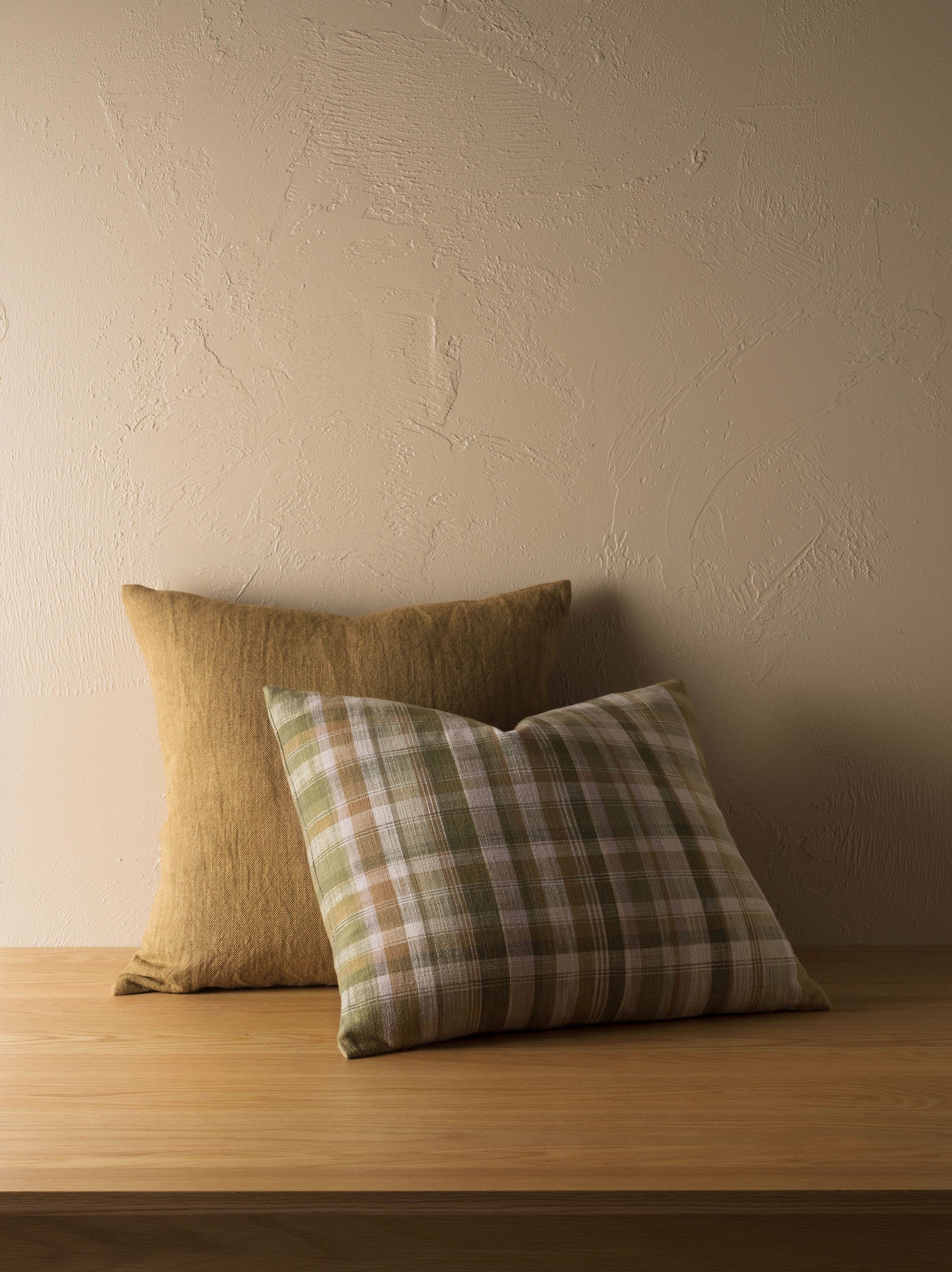 Linen Cotton Cushion Cover Miso / 55x55cm